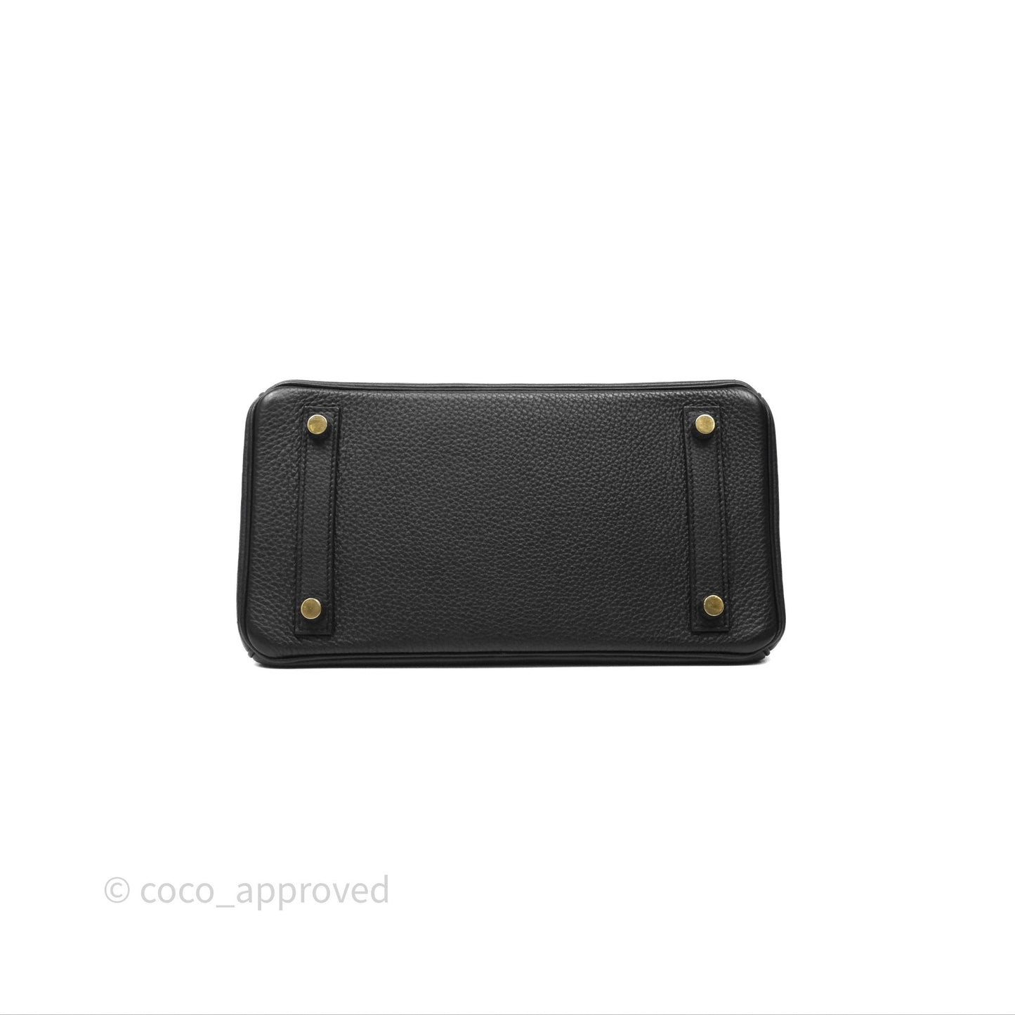Hermes Birkin 25 Black Togo Gold Hardware