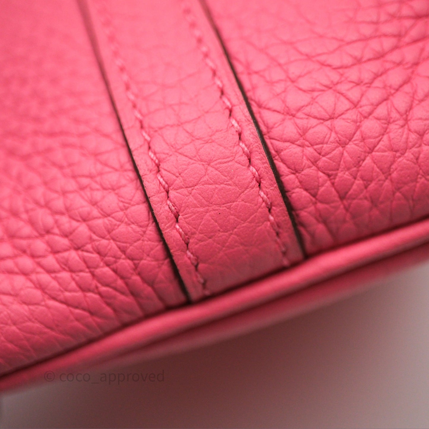 Hermes Picotin 18 Rose Azalee 8W Clemence Palladium Hardware