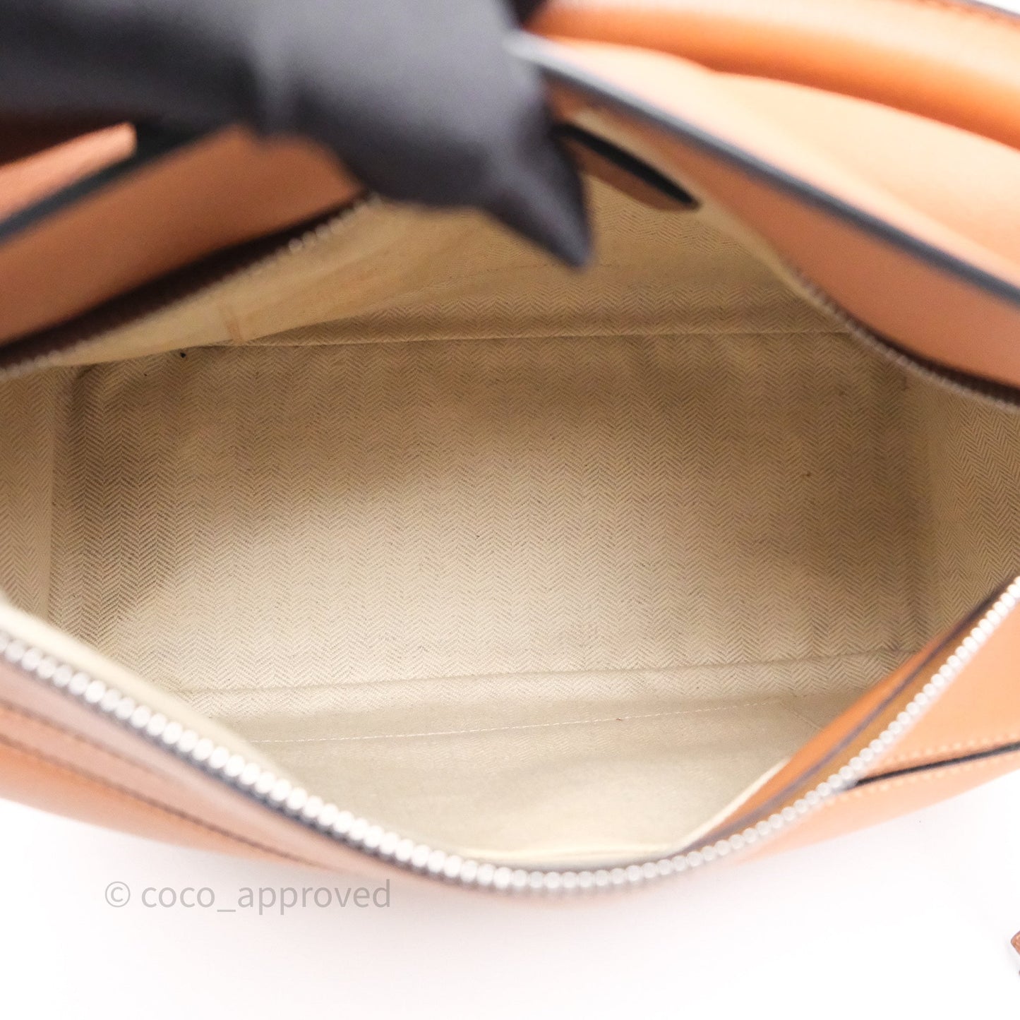 Loewe Medium Puzzle Bag Tan Calfskin Silver Hardware