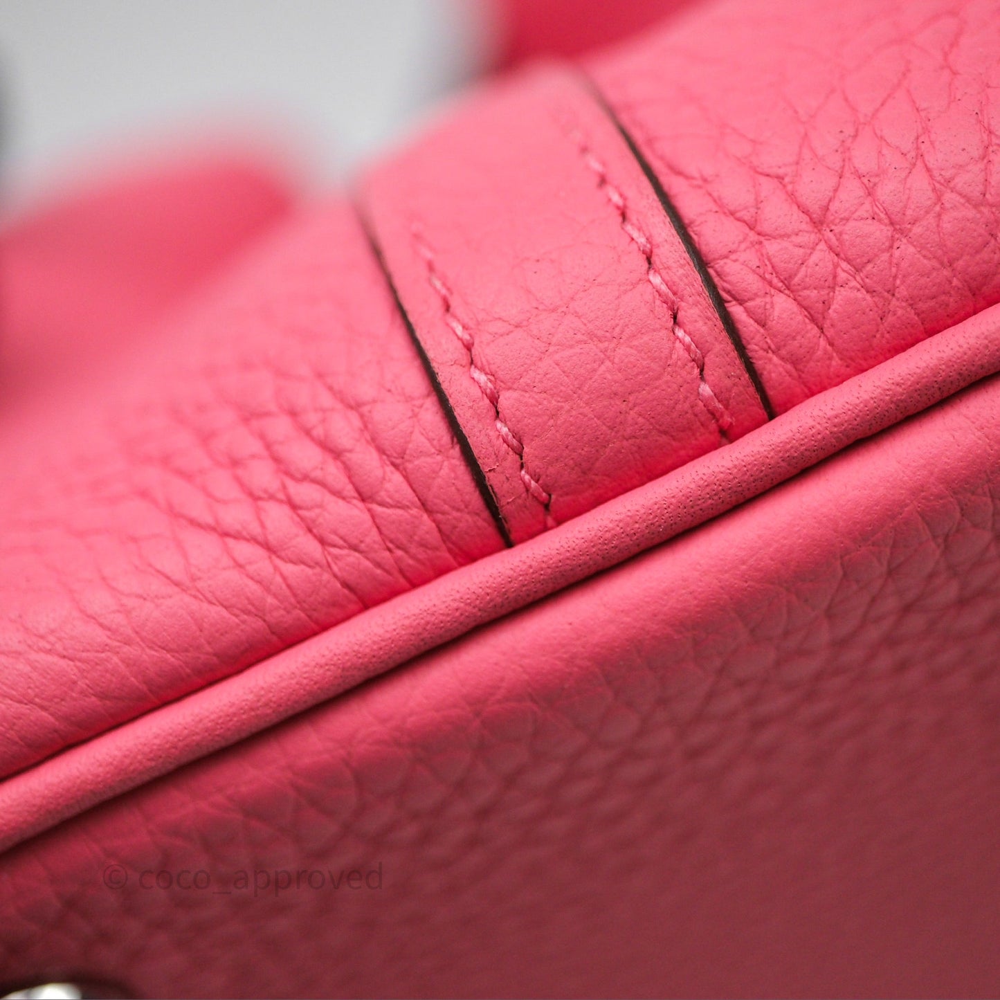Hermes Picotin 18 Rose Azalee 8W Clemence Palladium Hardware