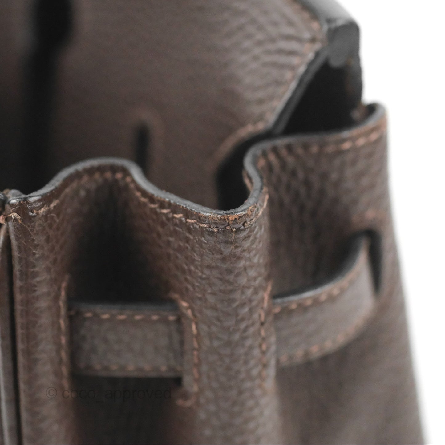 Hermes Birkin 25 Chocolate Gold Hardware