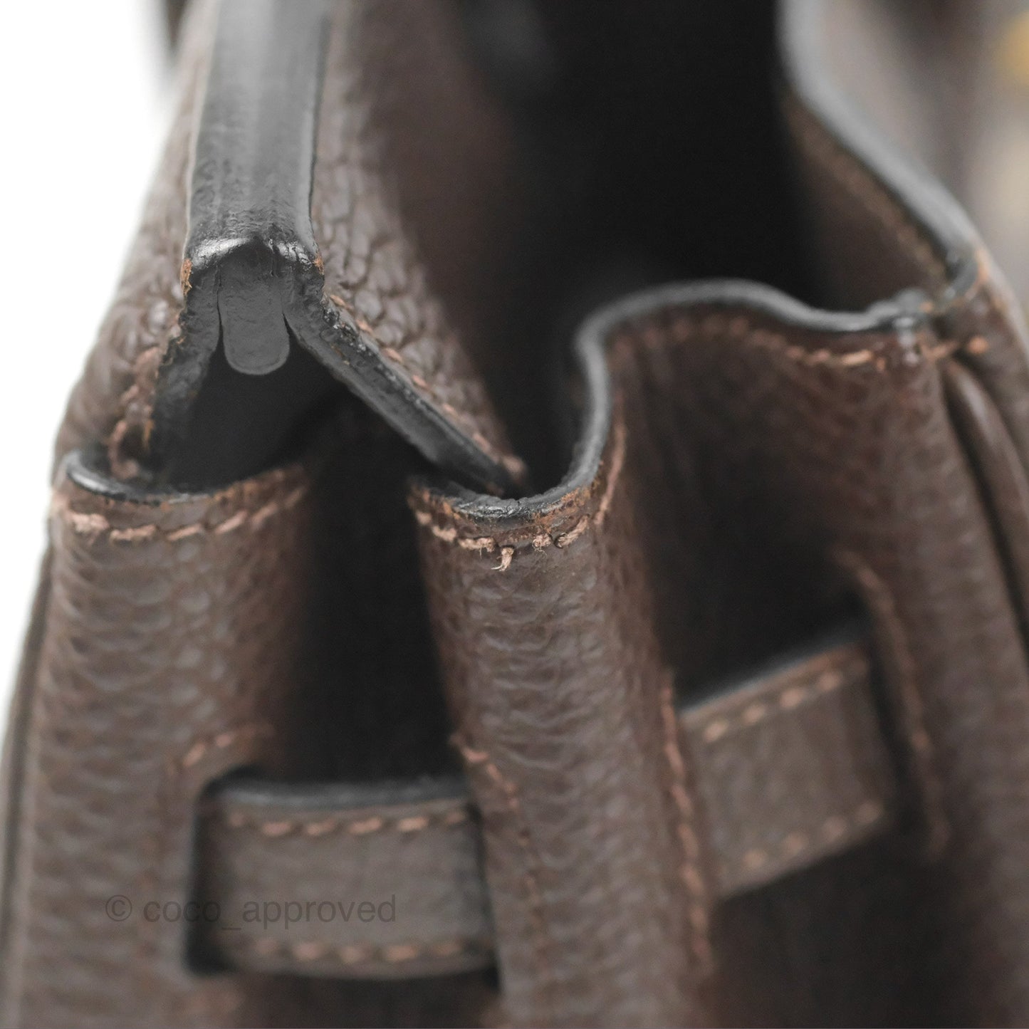 Hermes Birkin 25 Chocolate Gold Hardware