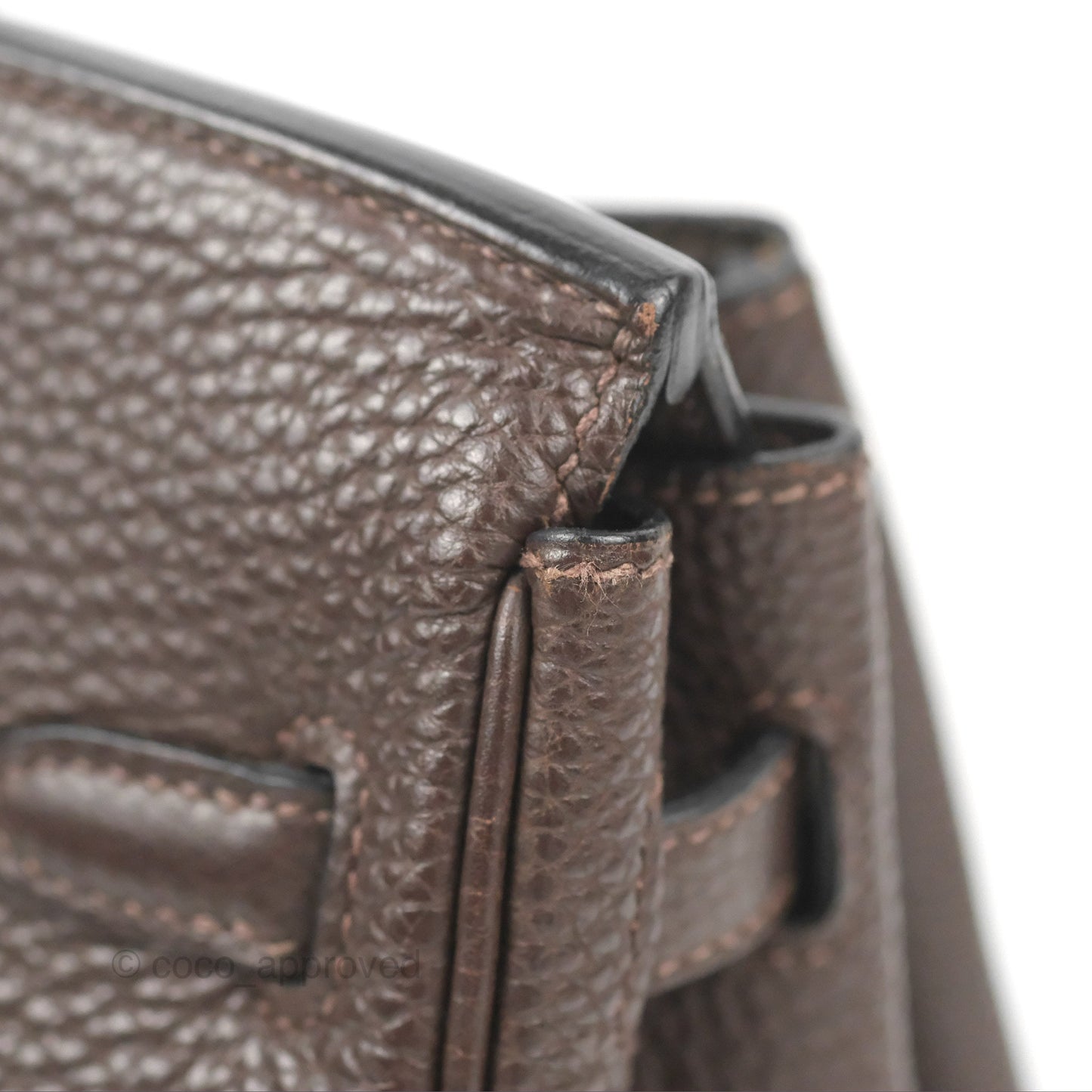 Hermes Birkin 25 Chocolate Gold Hardware