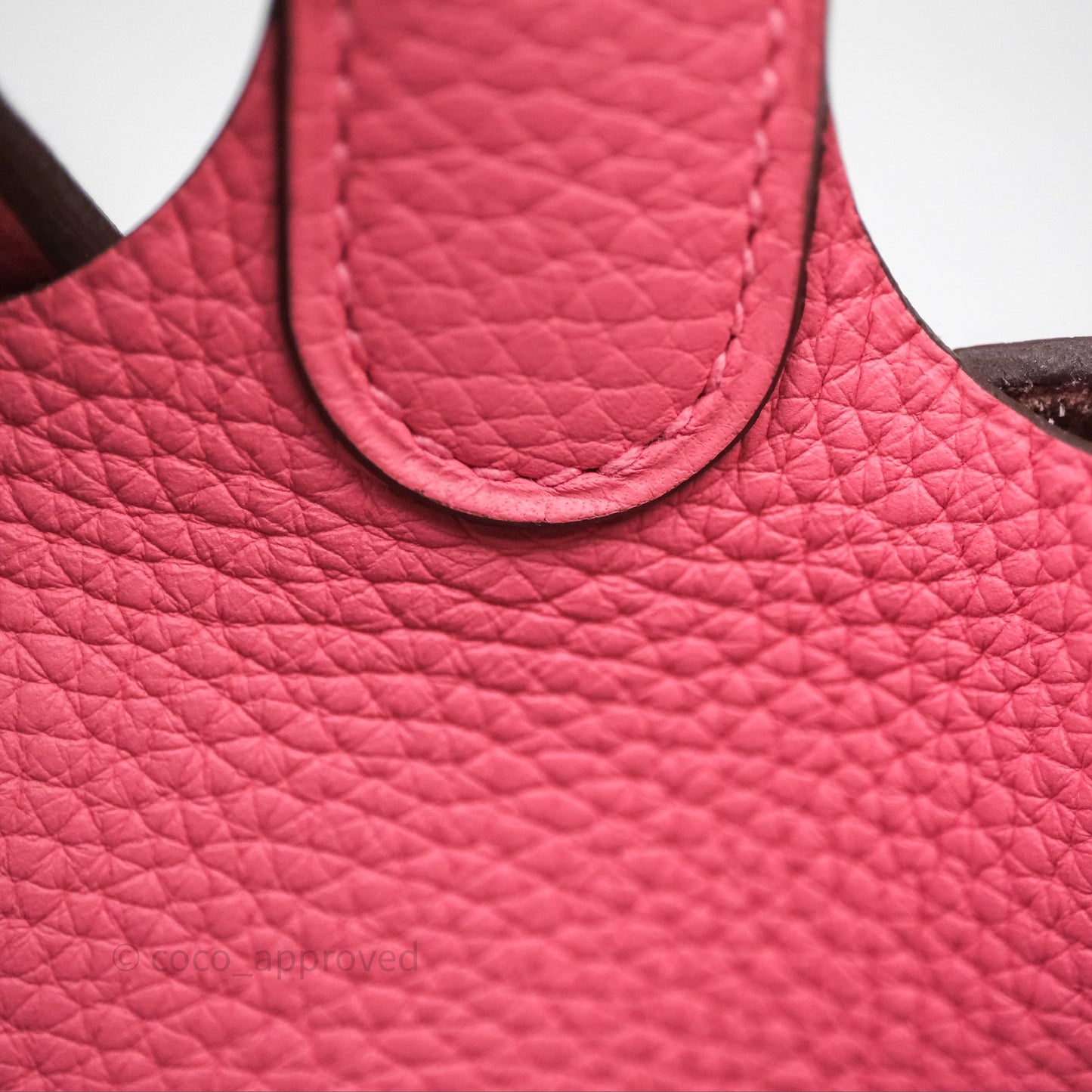Hermes Picotin 18 Rose Azalee 8W Clemence Palladium Hardware