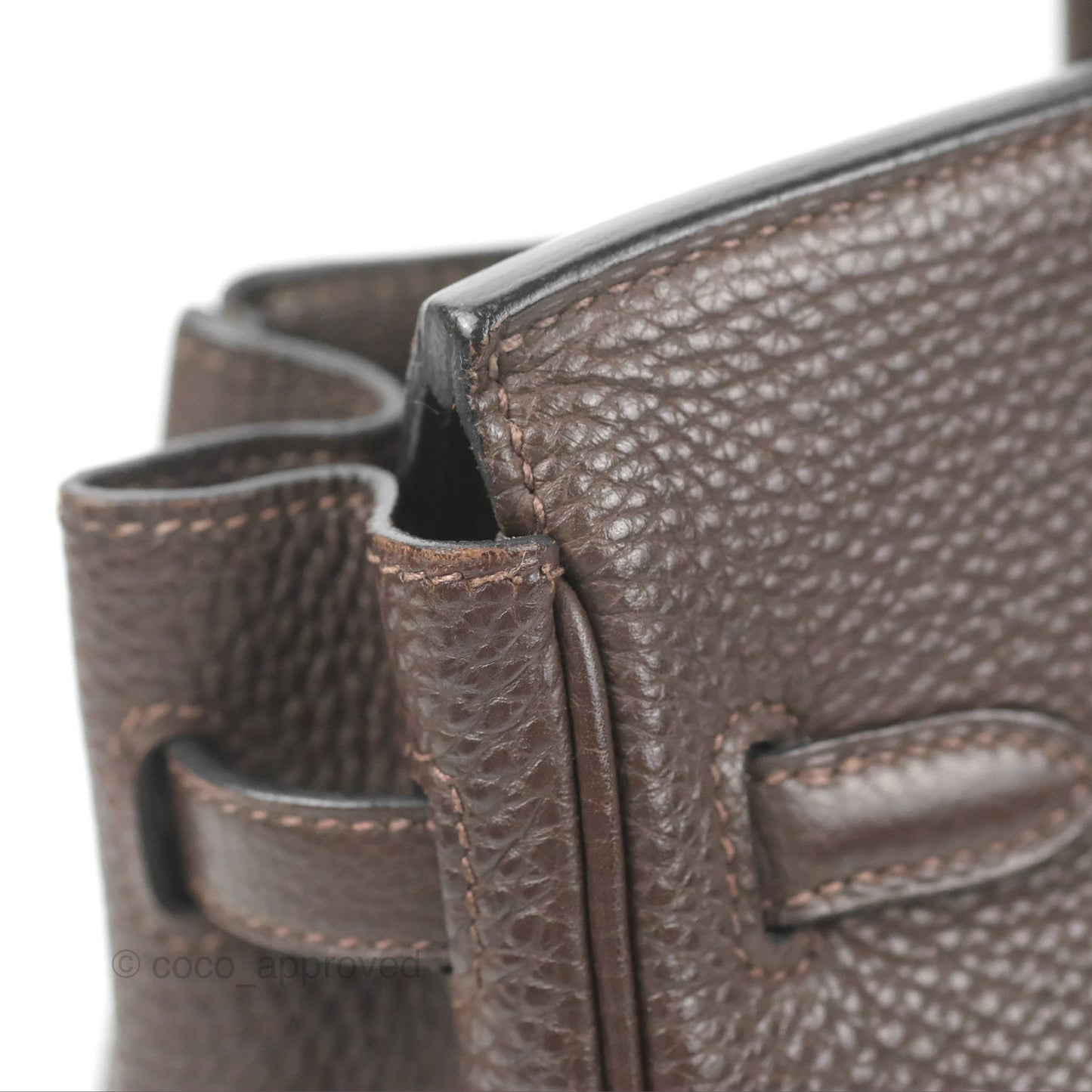 Hermes Birkin 25 Chocolate Gold Hardware