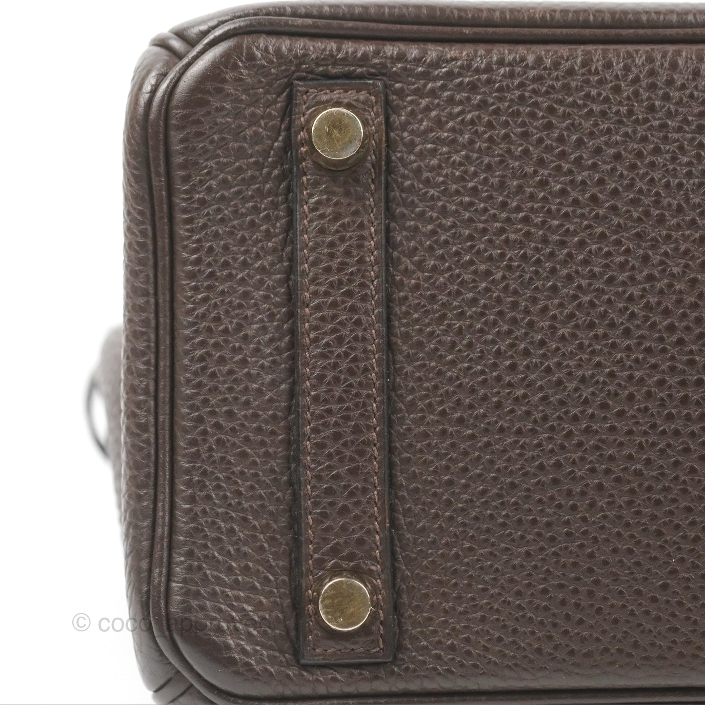 Hermes Birkin 25 Chocolate Gold Hardware
