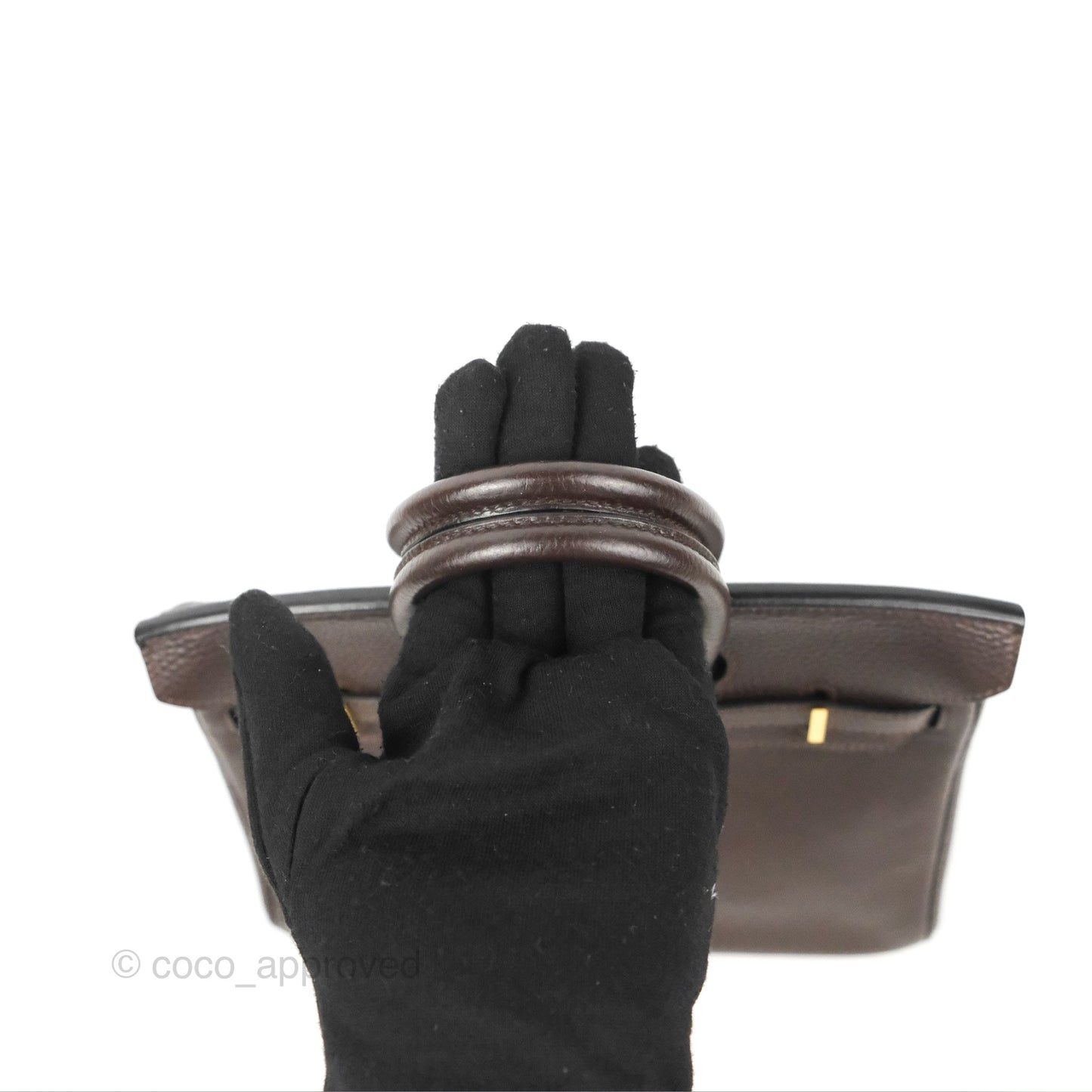 Hermes Birkin 25 Chocolate Gold Hardware