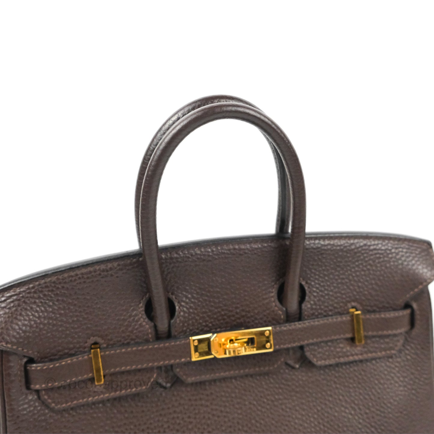 Hermes Birkin 25 Chocolate Gold Hardware