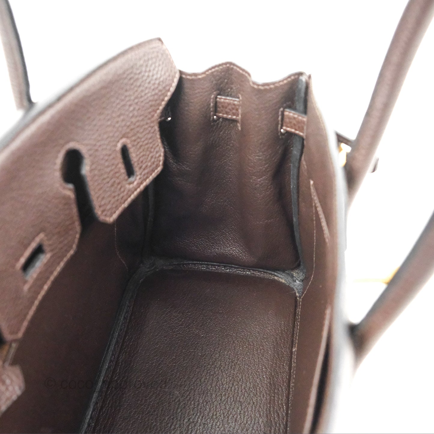 Hermes Birkin 25 Chocolate Gold Hardware