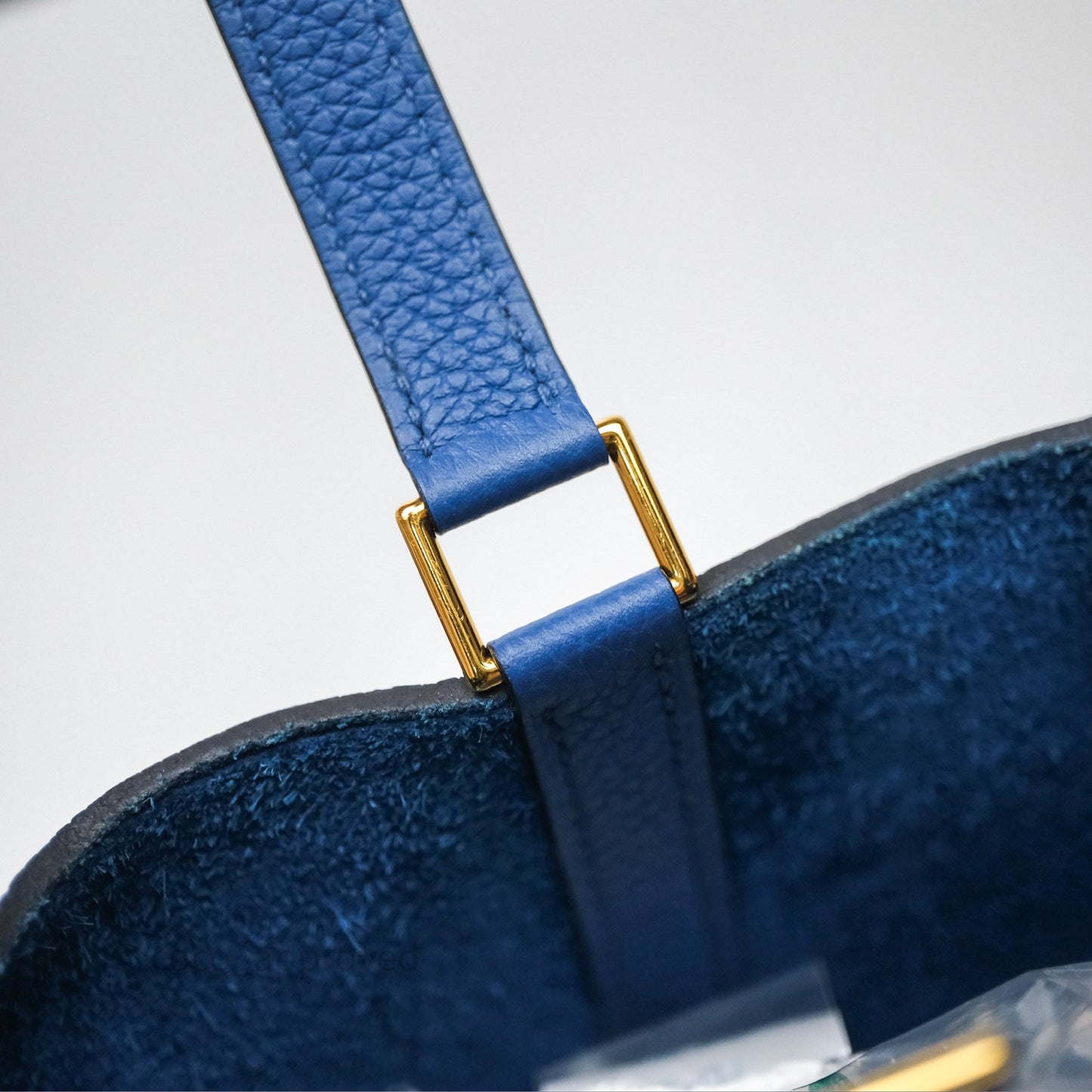 Hermès Picotin Lock 18 Taurillon Maurice 71 Bleu France Gold Hardware