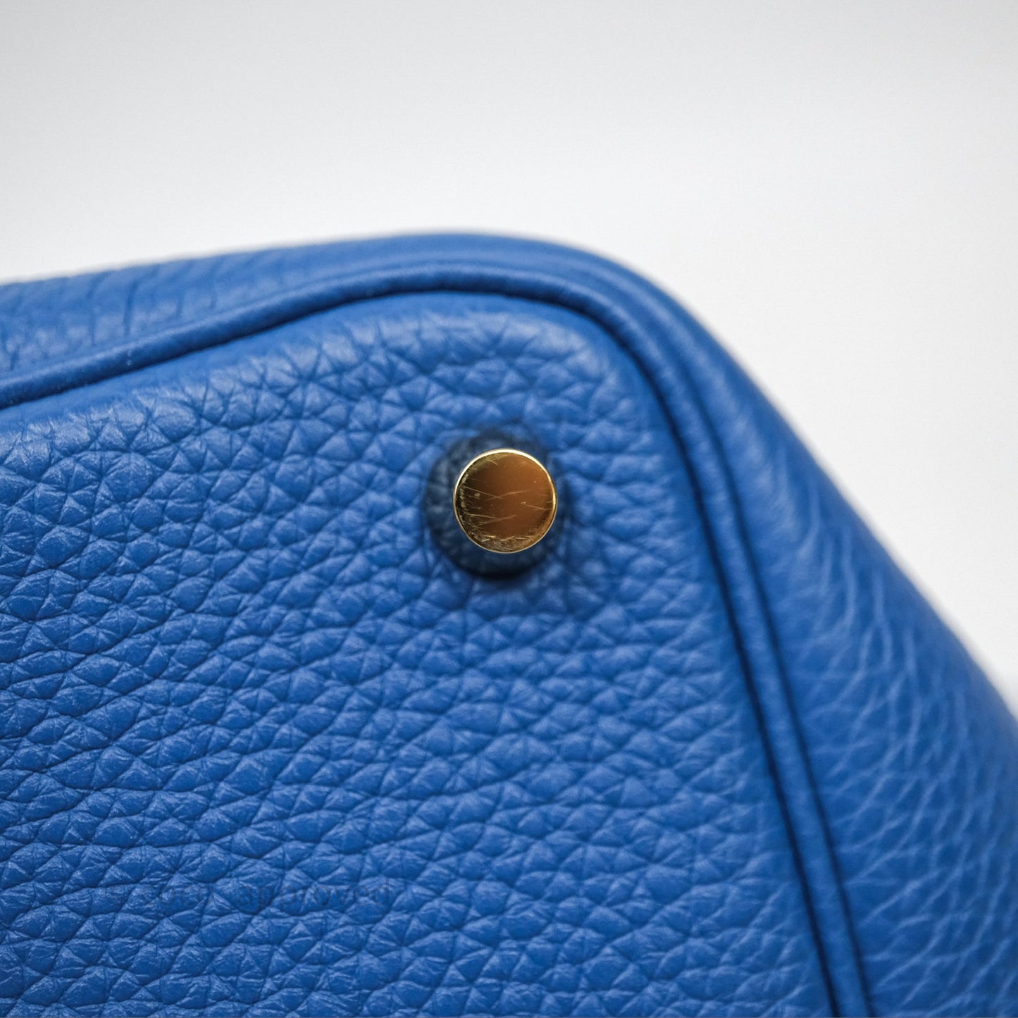 Hermès Picotin Lock 18 Taurillon Maurice 71 Bleu France Gold Hardware