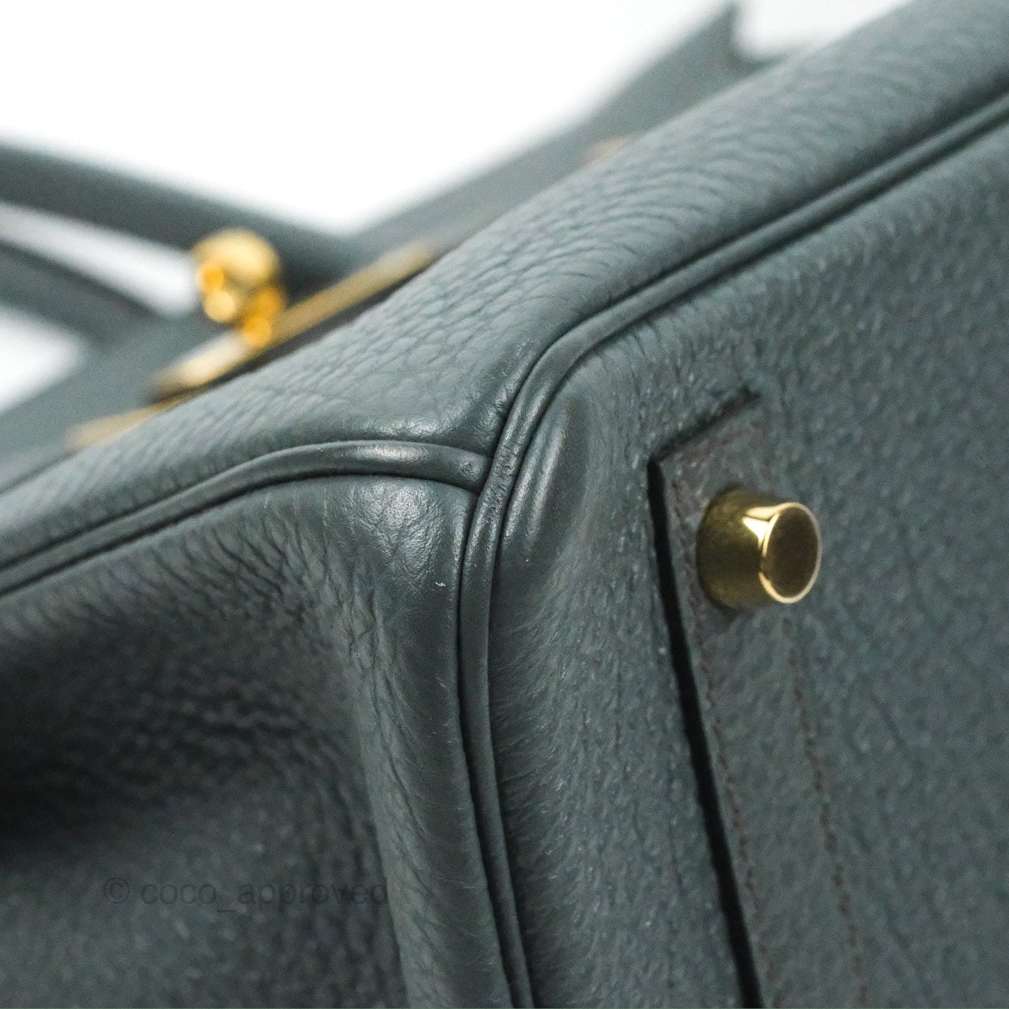 Hermès Birkin 30 Bleu Orage Gold Hardware
