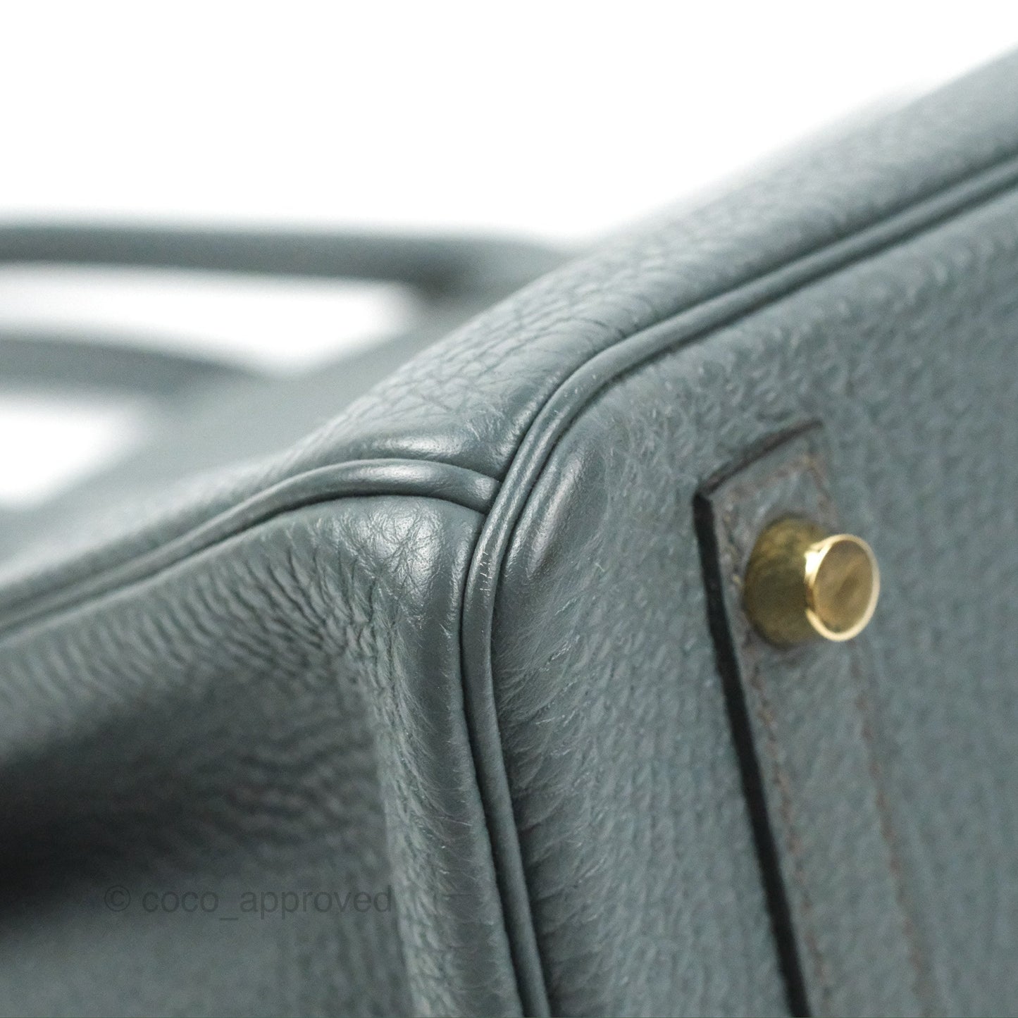 Hermès Birkin 30 Bleu Orage Gold Hardware