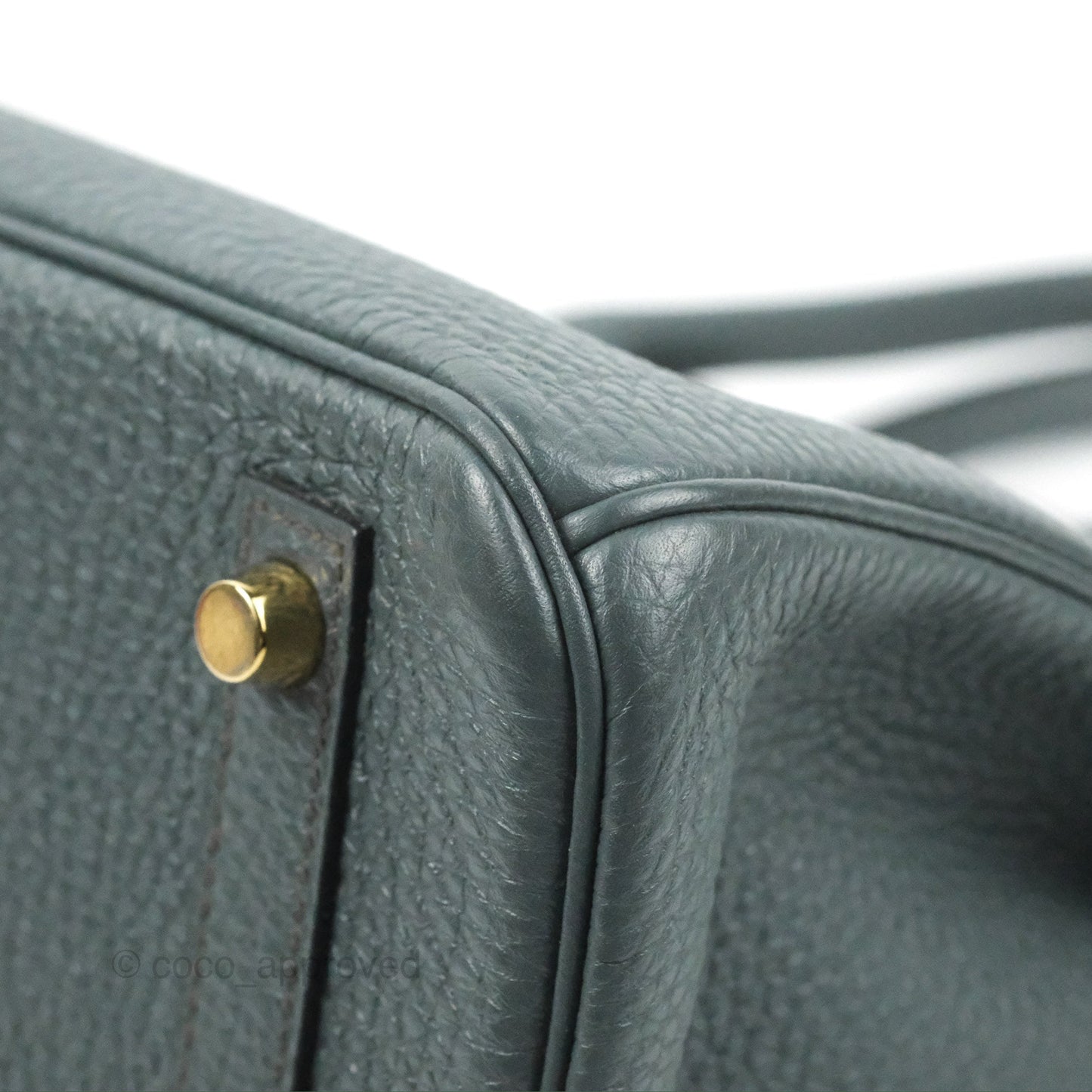Hermès Birkin 30 Bleu Orage Gold Hardware