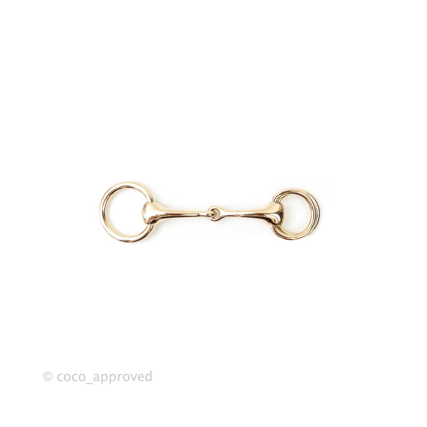 Hermès Mors Scarf Ring Permabrass
