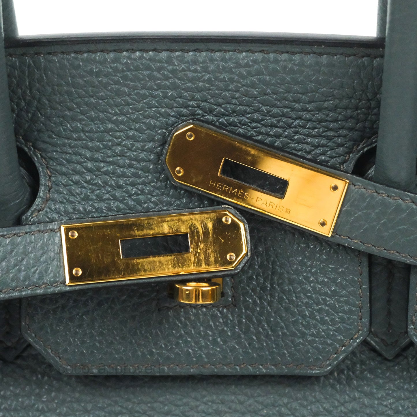 Hermès Birkin 30 Bleu Orage Gold Hardware