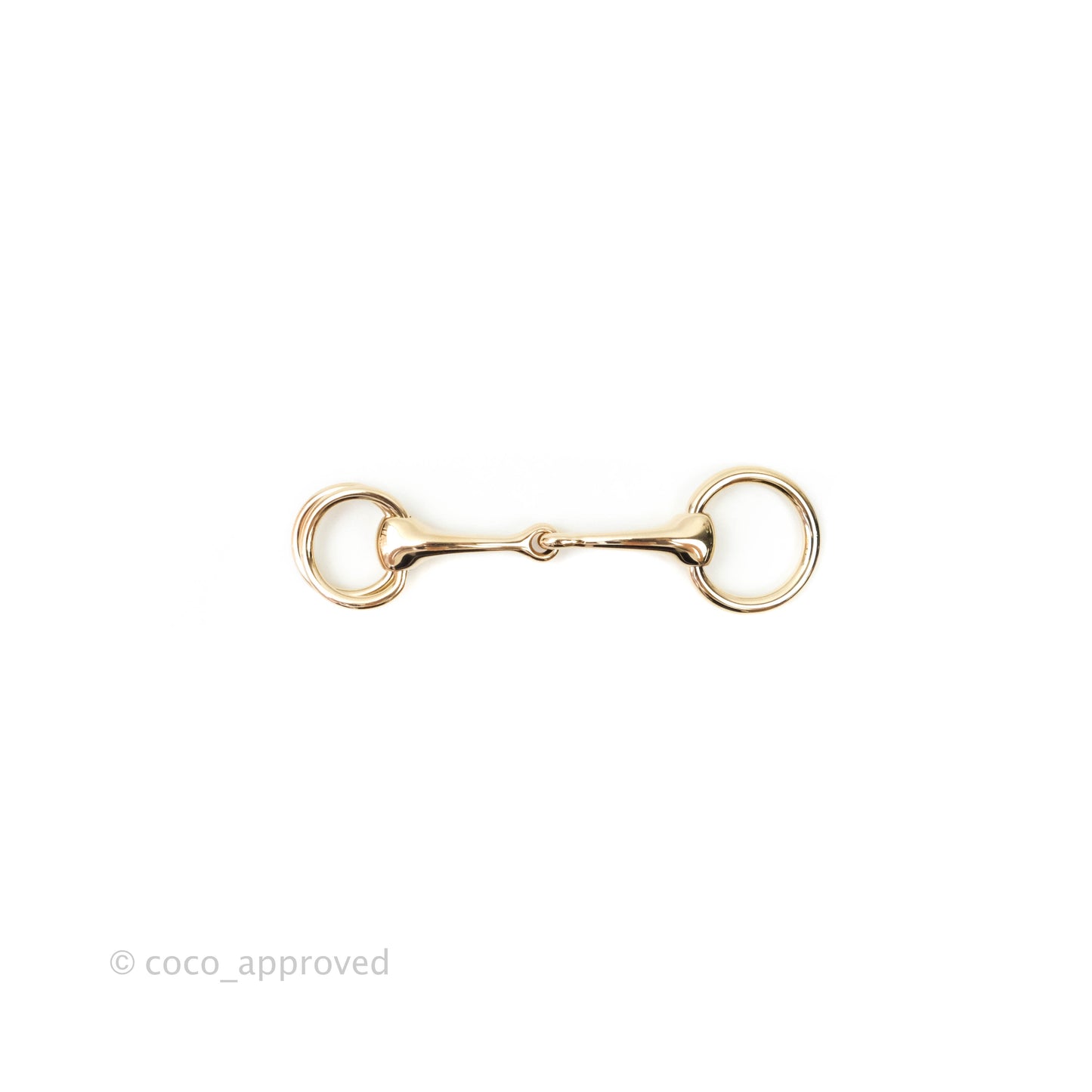 Hermès Mors Scarf Ring Permabrass