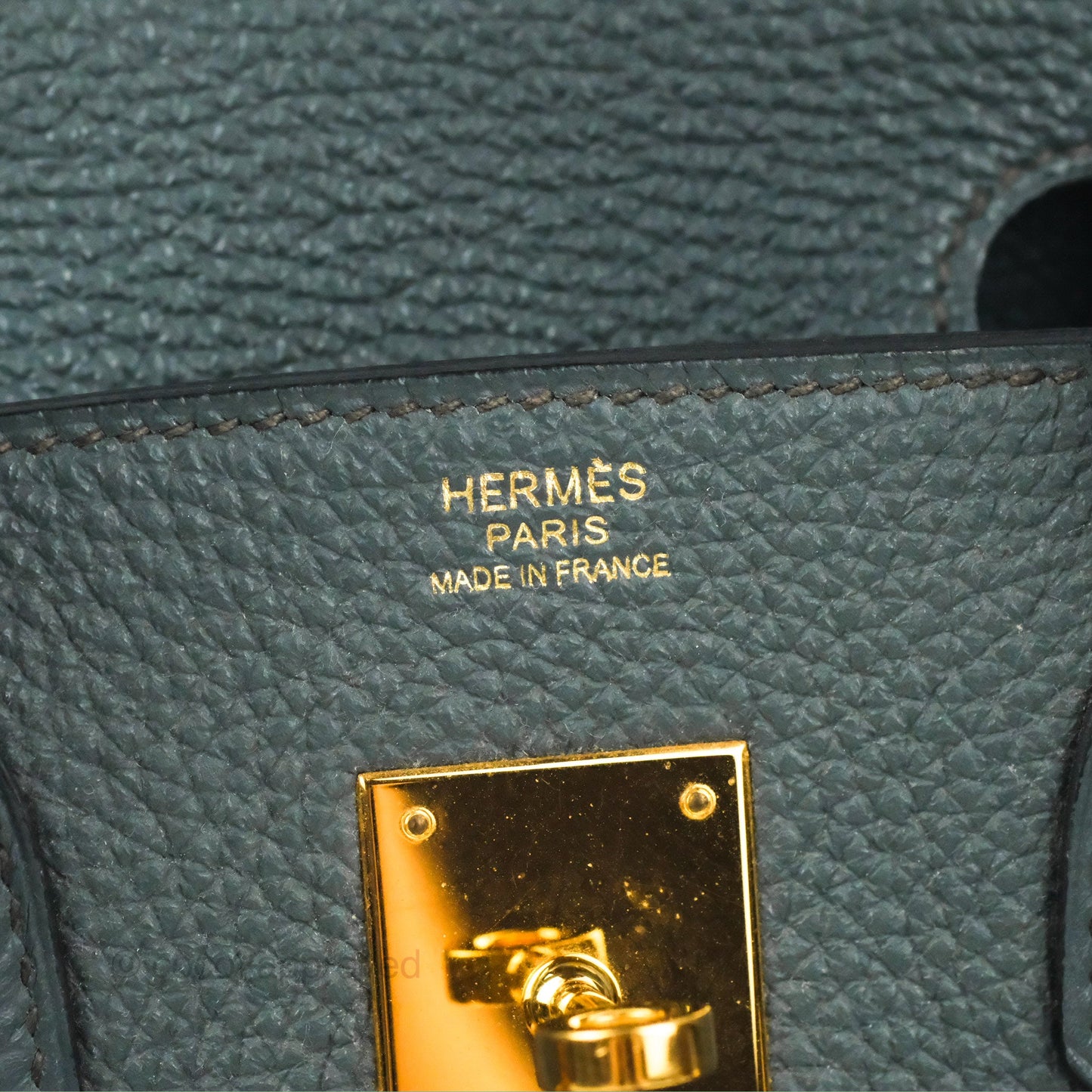 Hermès Birkin 30 Bleu Orage Gold Hardware