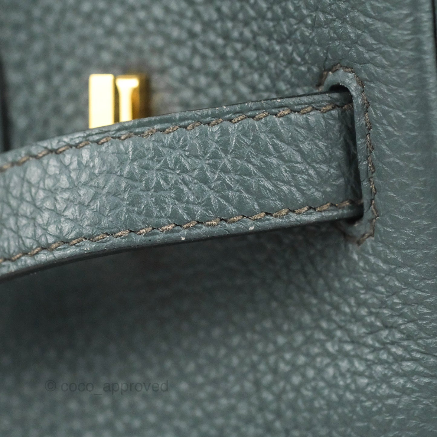 Hermès Birkin 30 Bleu Orage Gold Hardware