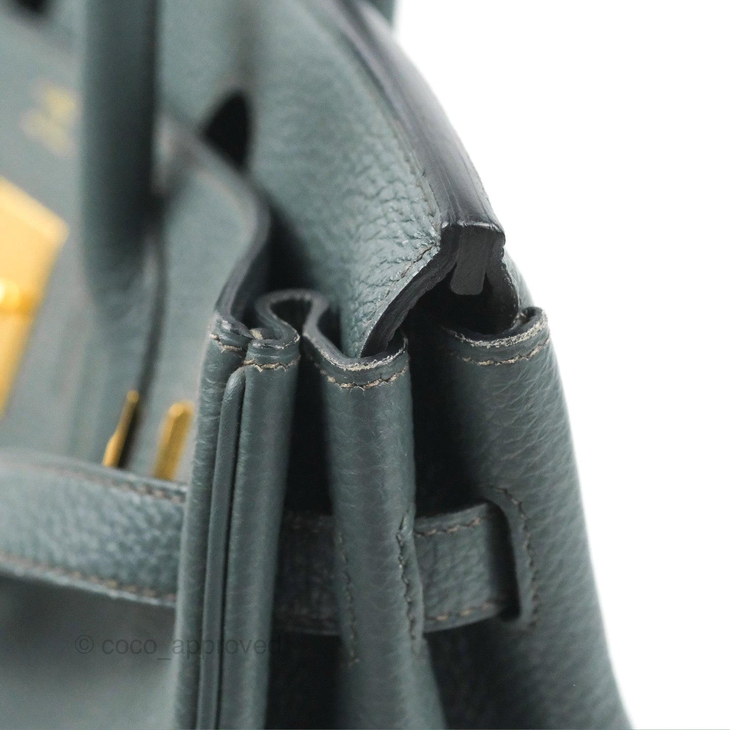 Hermès Birkin 30 Bleu Orage Gold Hardware