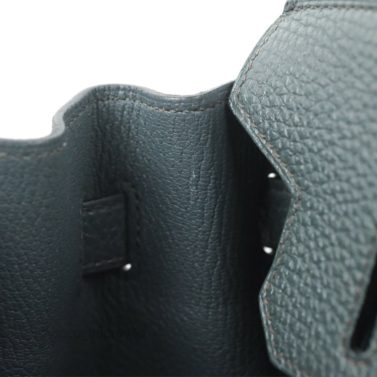 Hermès Birkin 30 Bleu Orage Gold Hardware