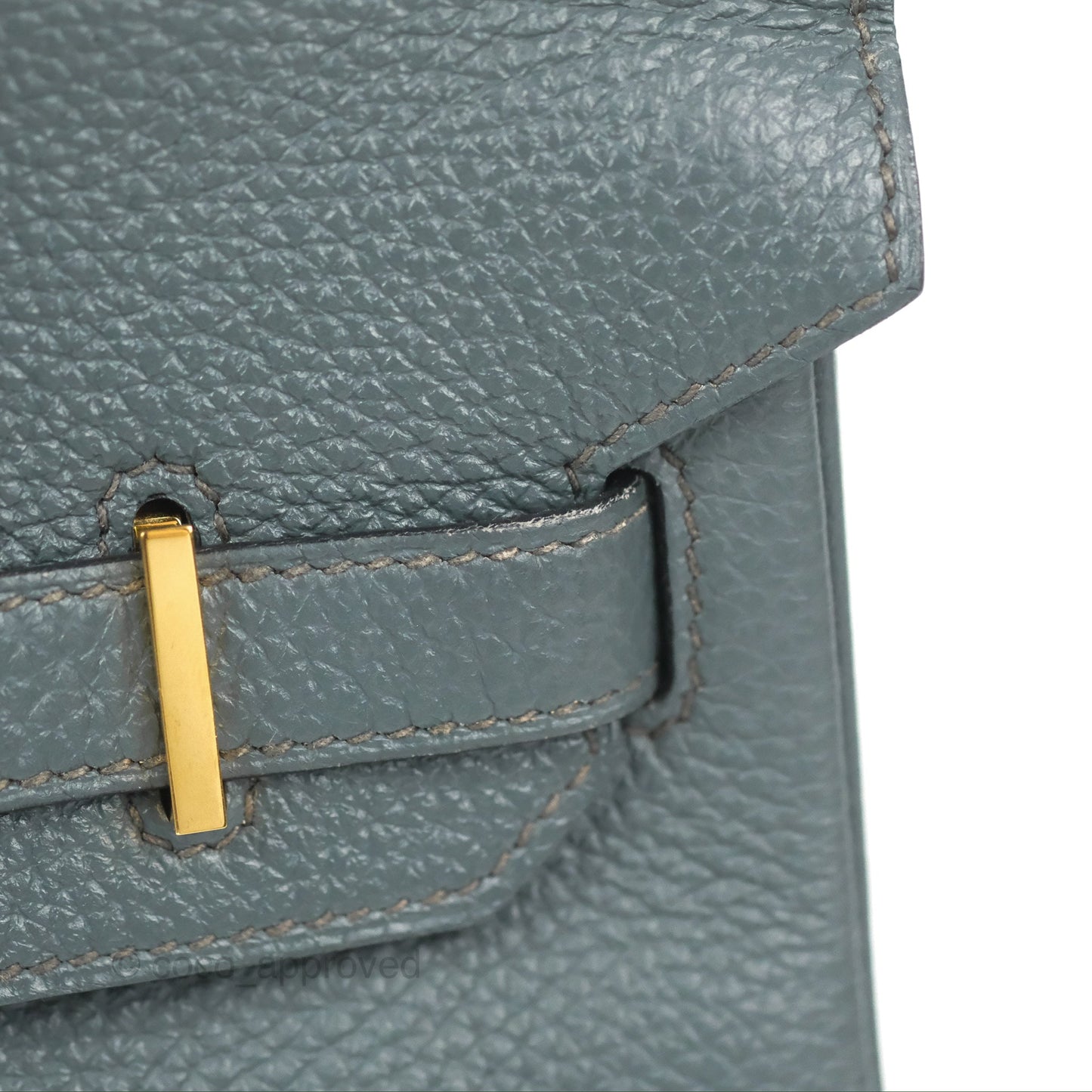 Hermès Birkin 30 Bleu Orage Gold Hardware