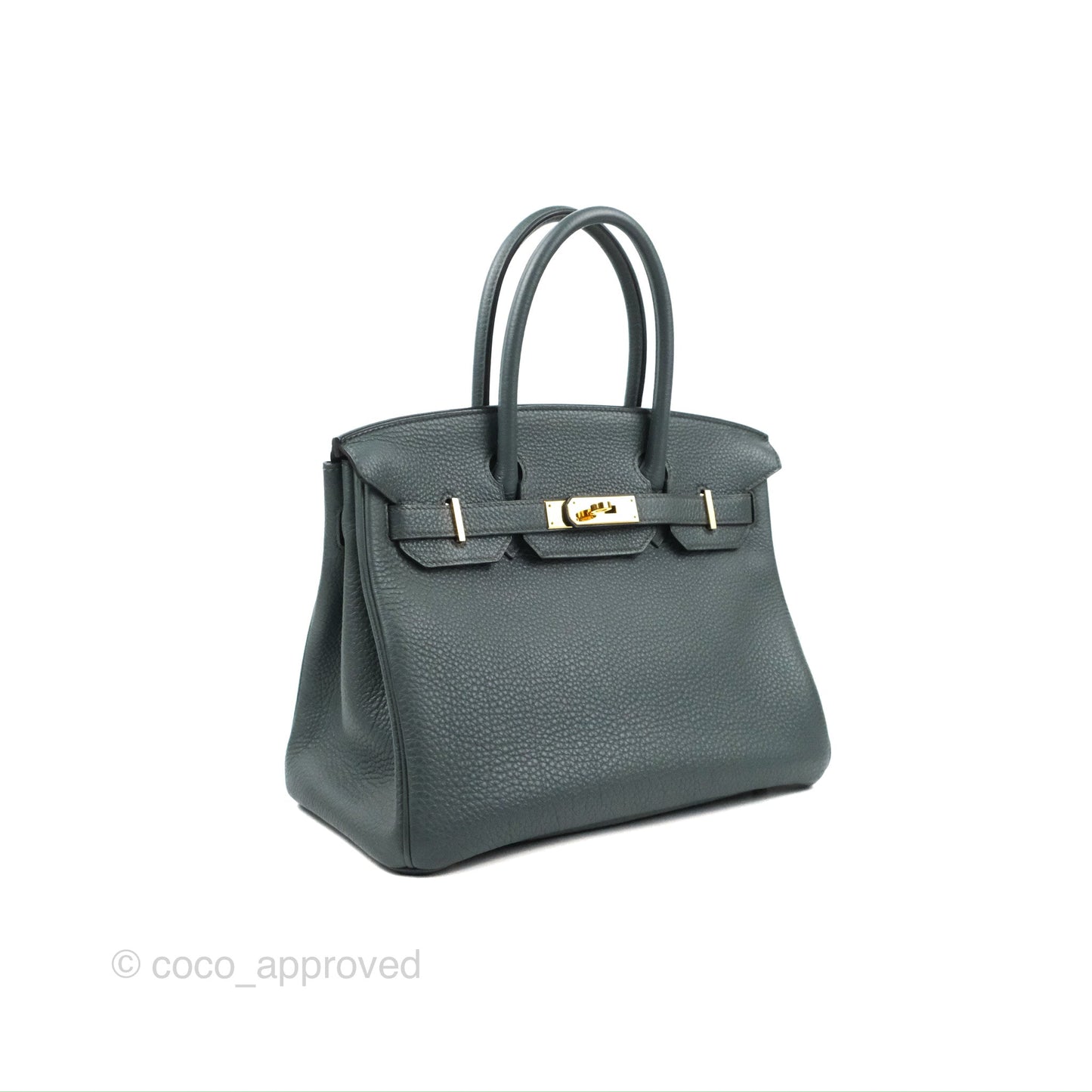 Hermès Birkin 30 Bleu Orage Gold Hardware