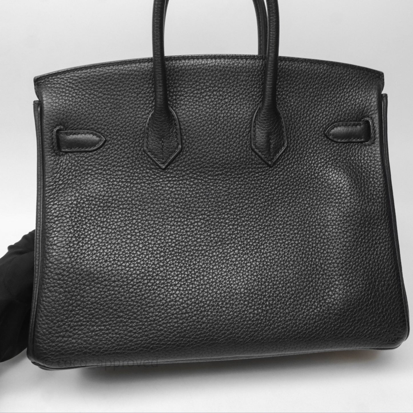 Hermes Birkin 25 Black Togo Gold Hardware