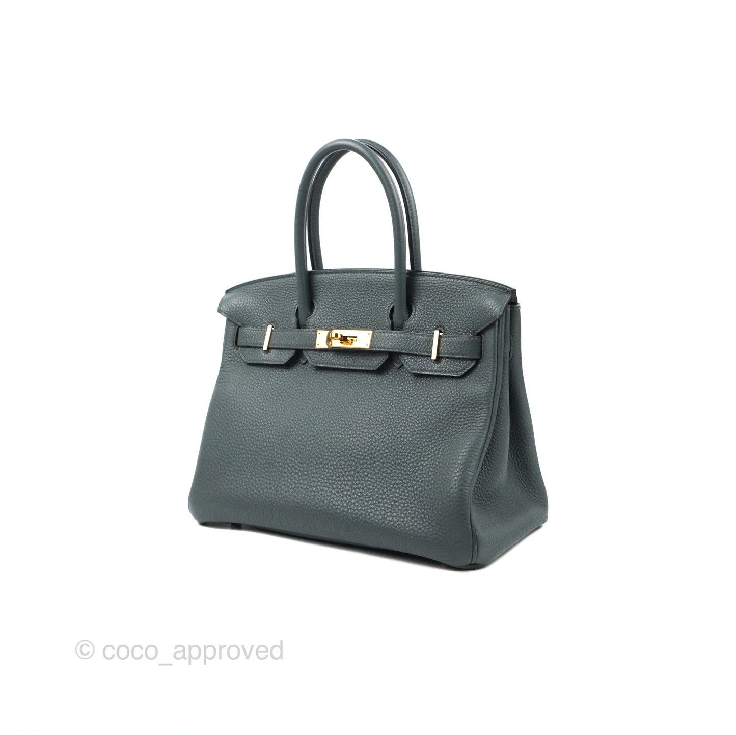 Hermès Birkin 30 Bleu Orage Gold Hardware
