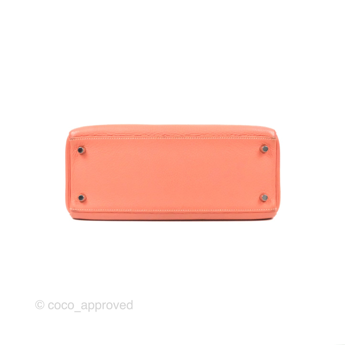 Hermès Kelly Retourne 28 Crevette Clemence Palladium Hardware
