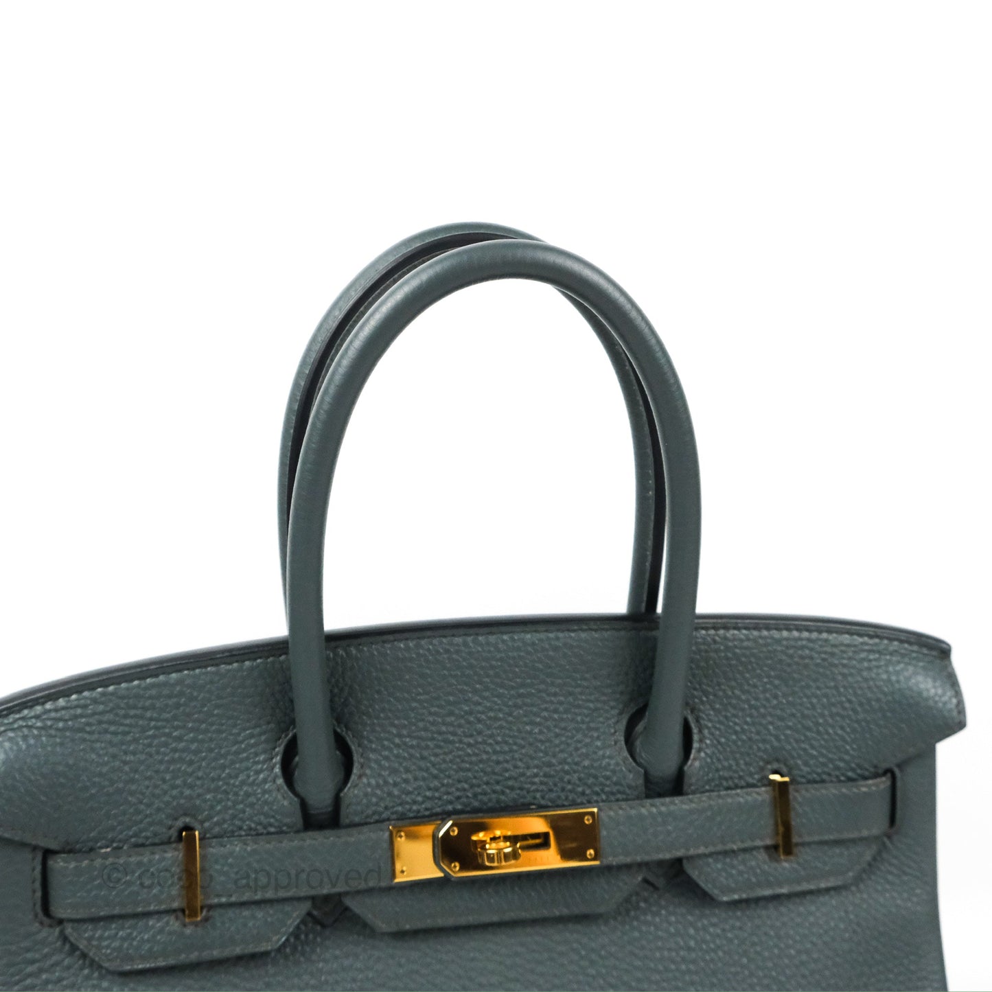 Hermès Birkin 30 Bleu Orage Gold Hardware