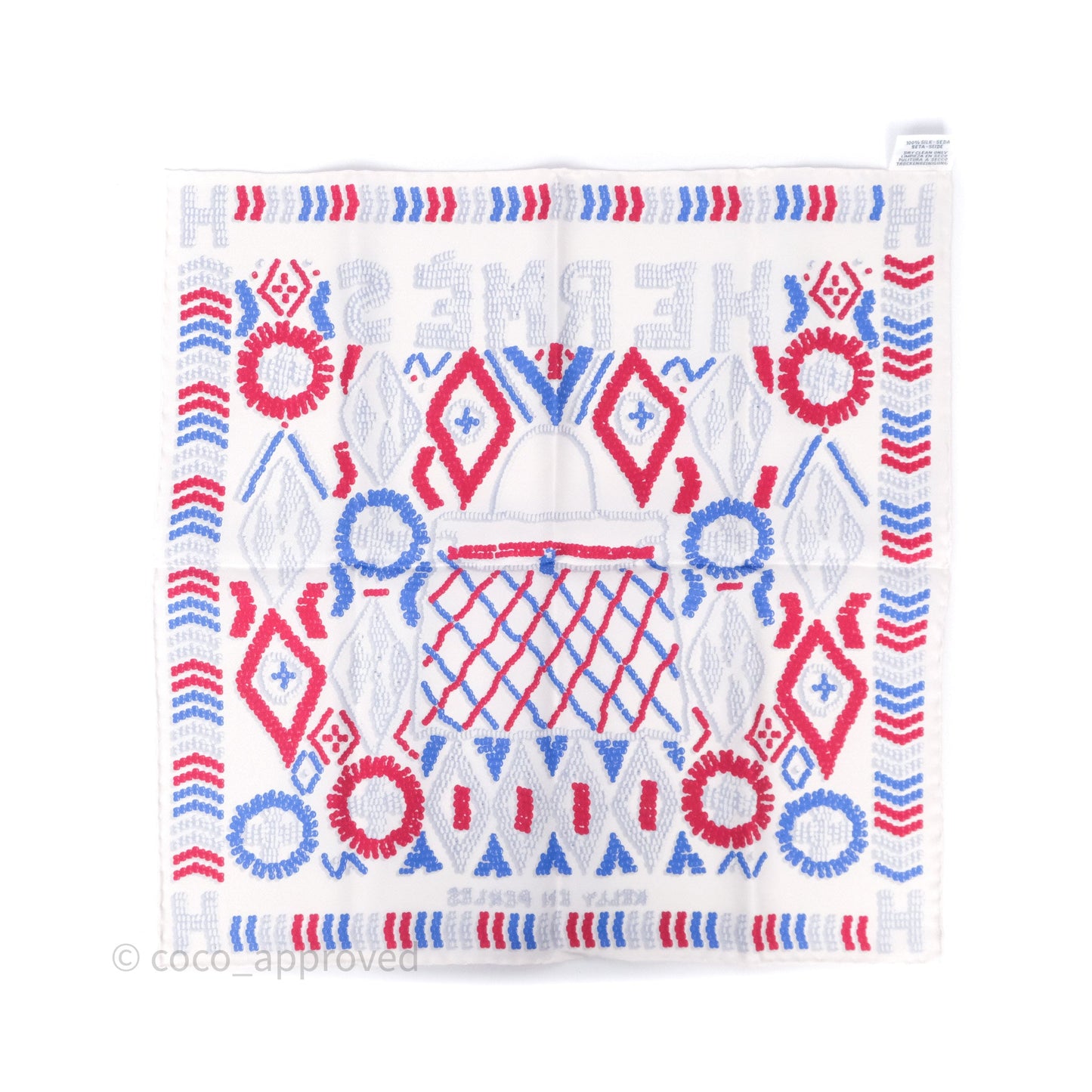 Hermès Kelly en Perles Scarf 45