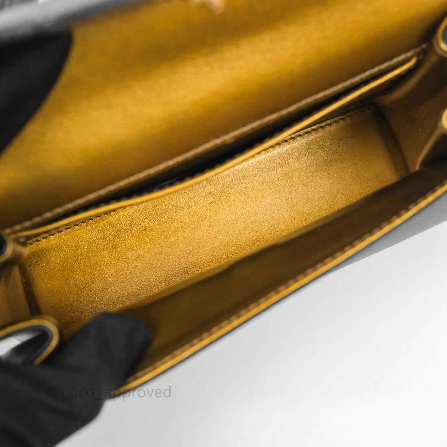 Delvaux Tempête Mini Black Calfskin Gold Hardware