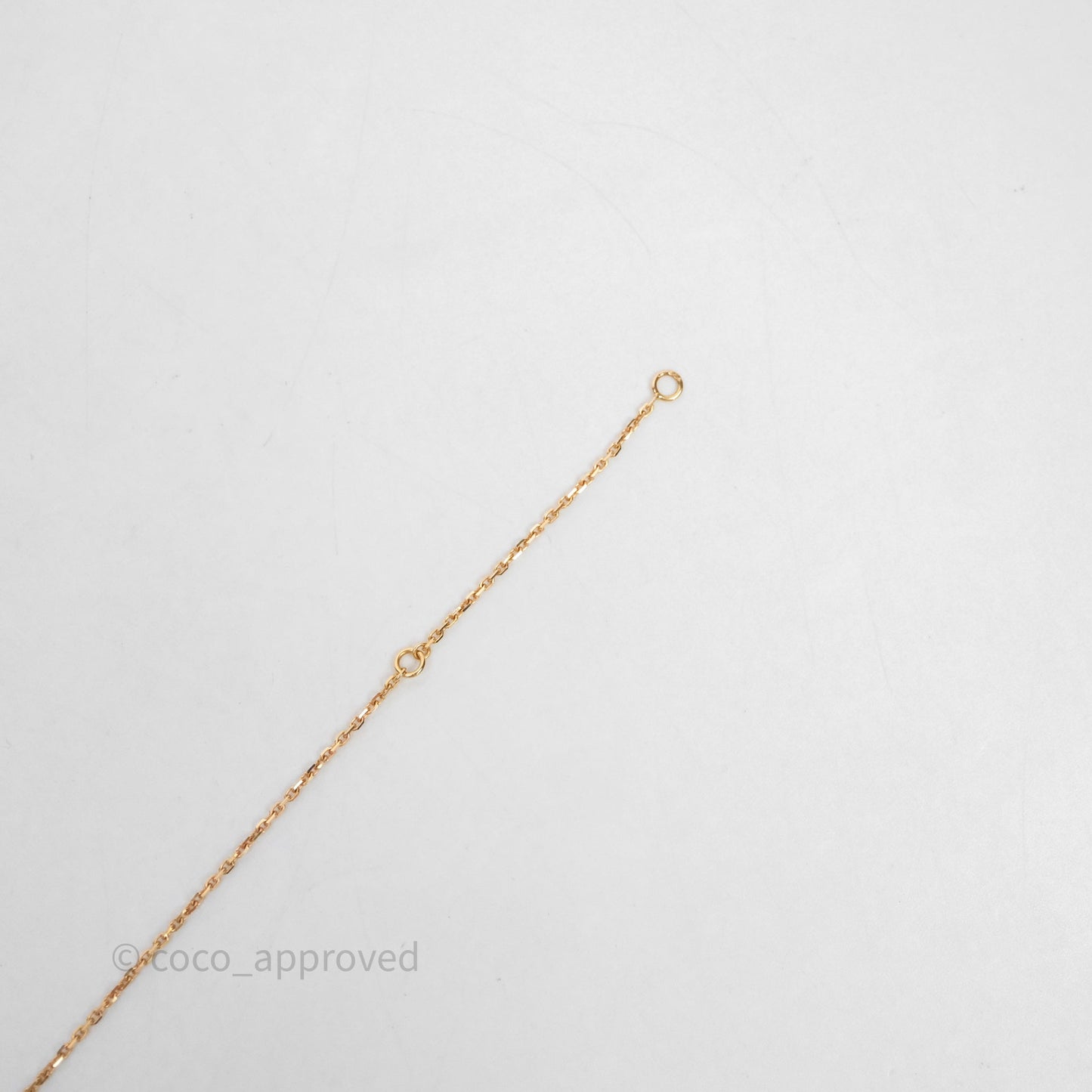 Van Cleef & Arpels Vintage Alhambra Pendant Grey Mother-of-pearl Rose Gold