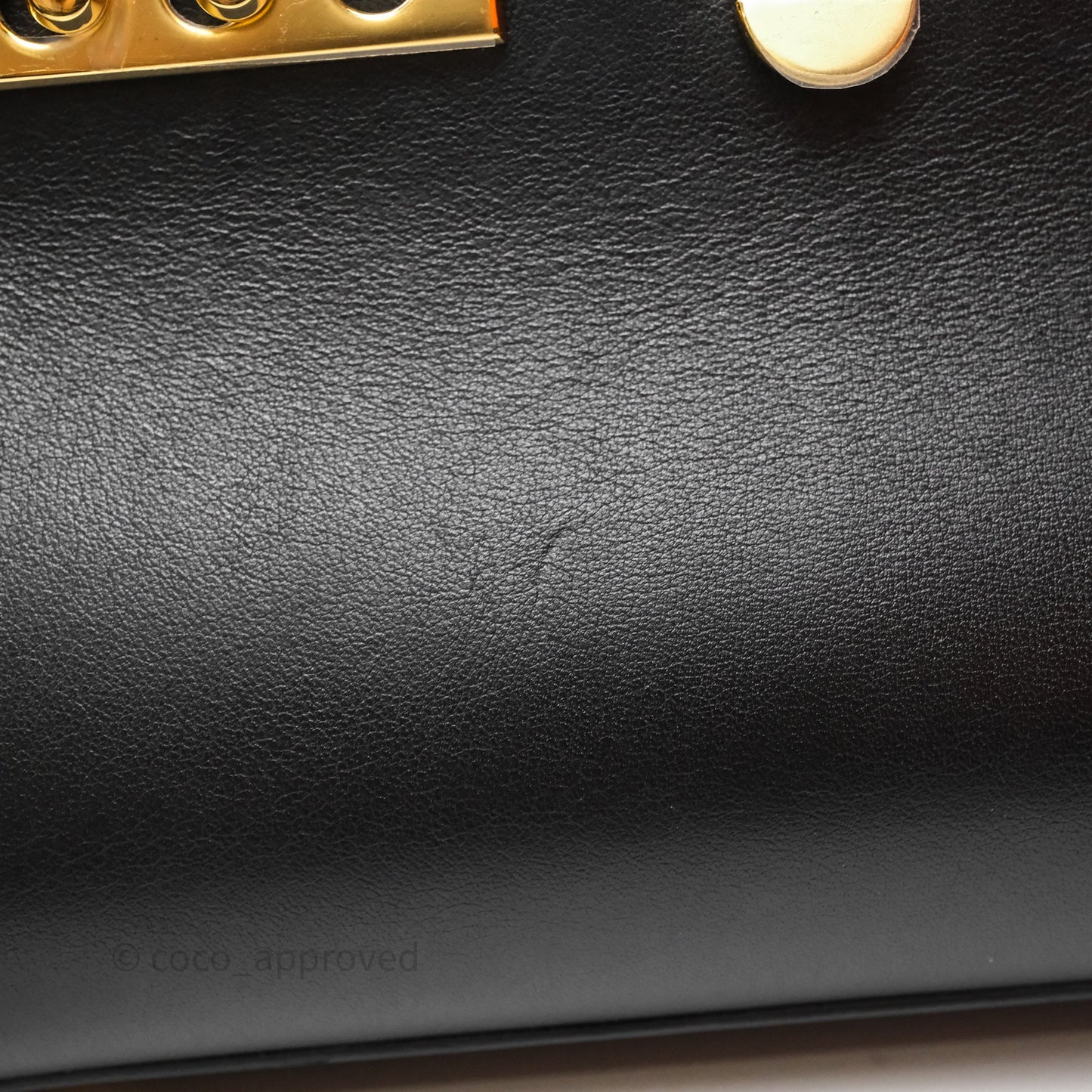 Delvaux Tempête Mini Black Calfskin Gold Hardware
