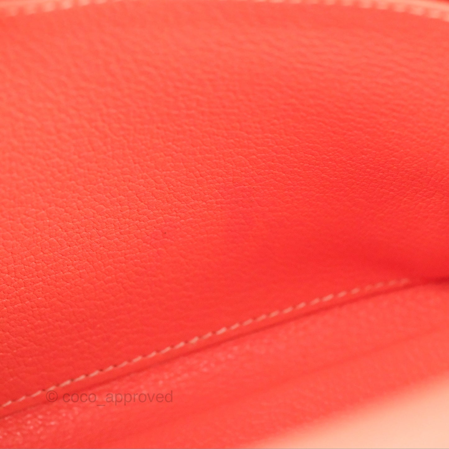 Hermès Kelly Retourne 28 Crevette Clemence Palladium Hardware