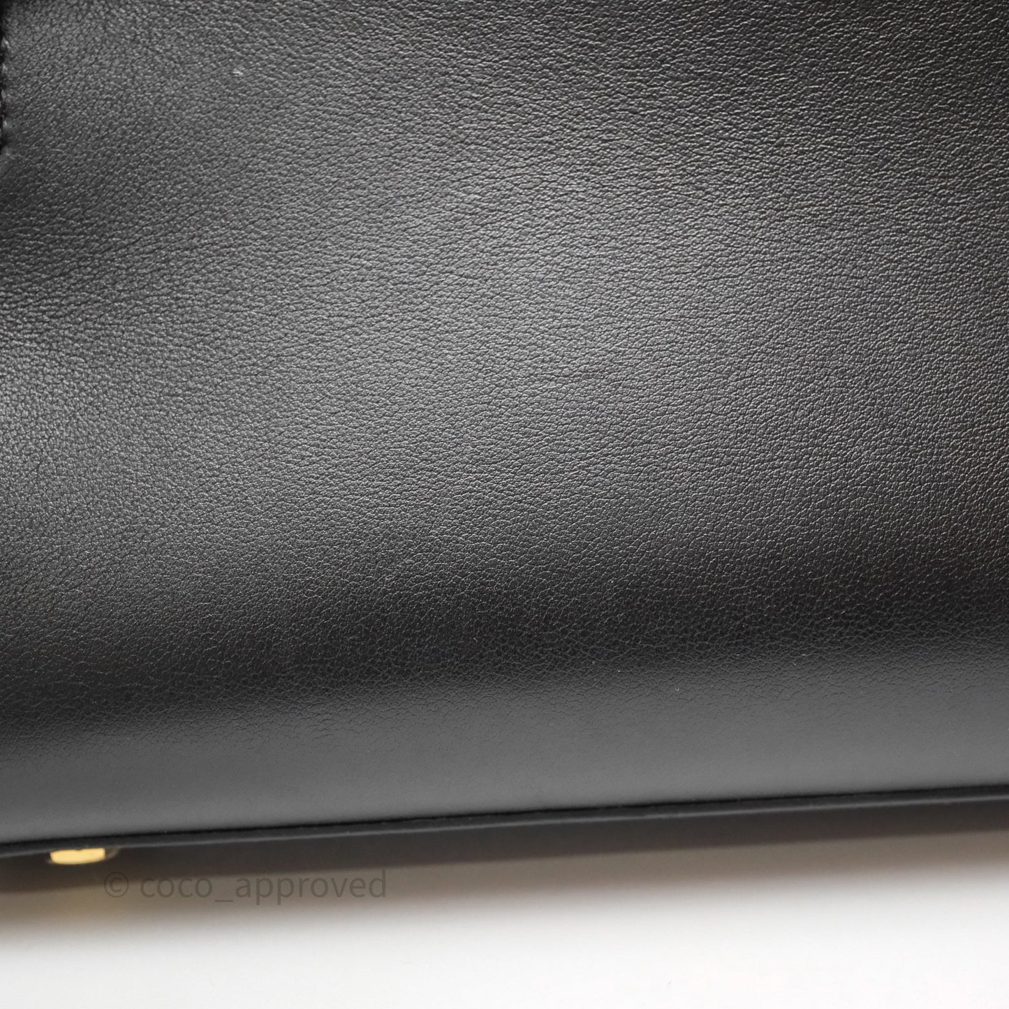 Delvaux Tempête Mini Black Calfskin Gold Hardware