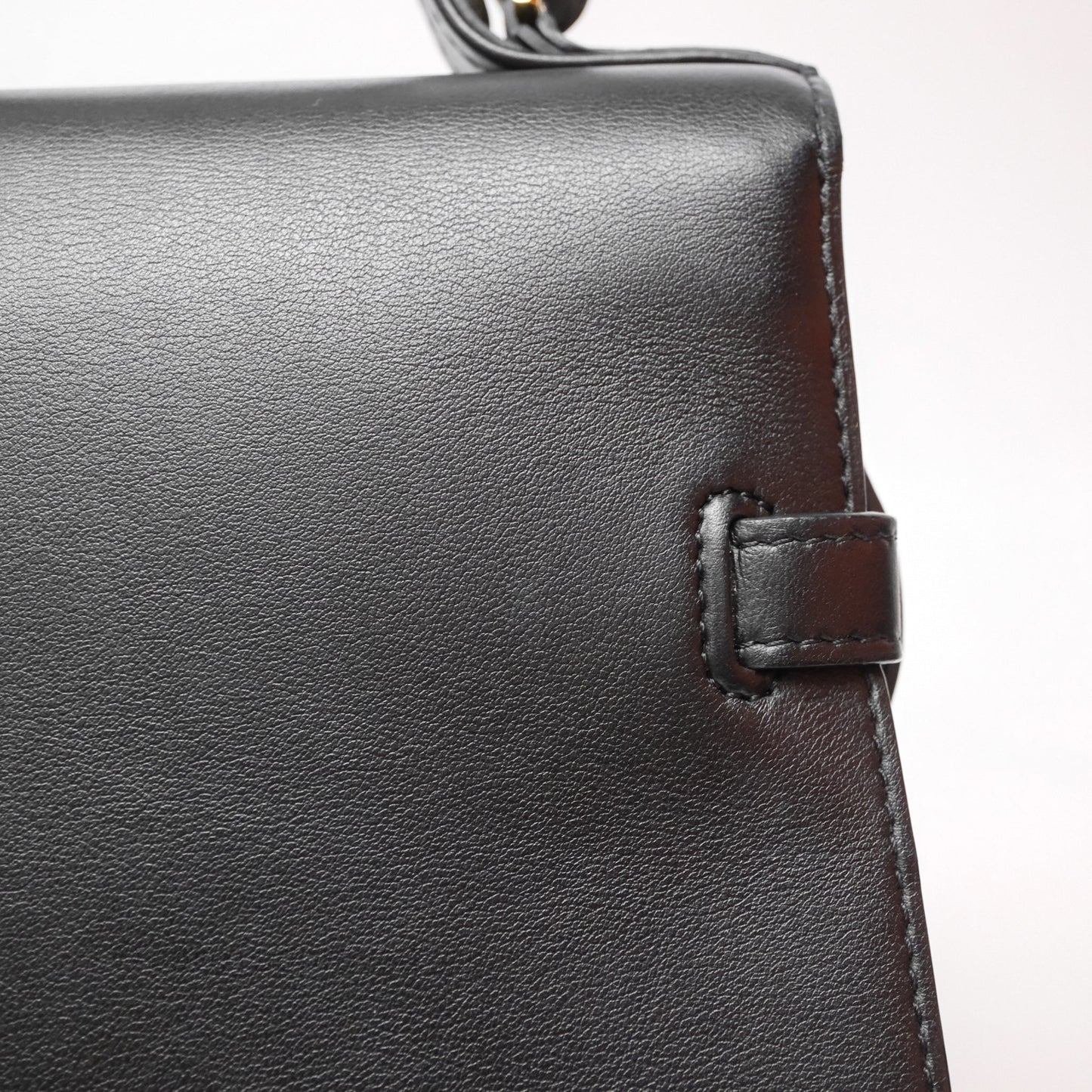 Delvaux Tempête Mini Black Calfskin Gold Hardware