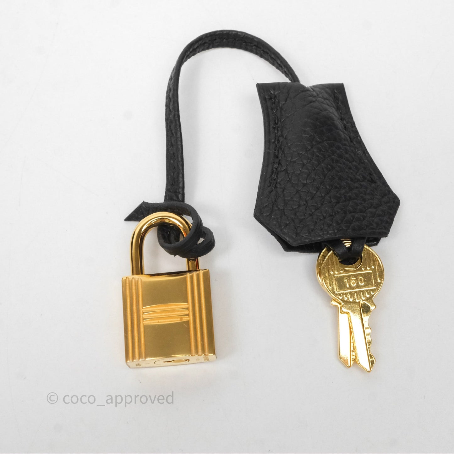 Hermes Birkin 25 Black Togo Gold Hardware