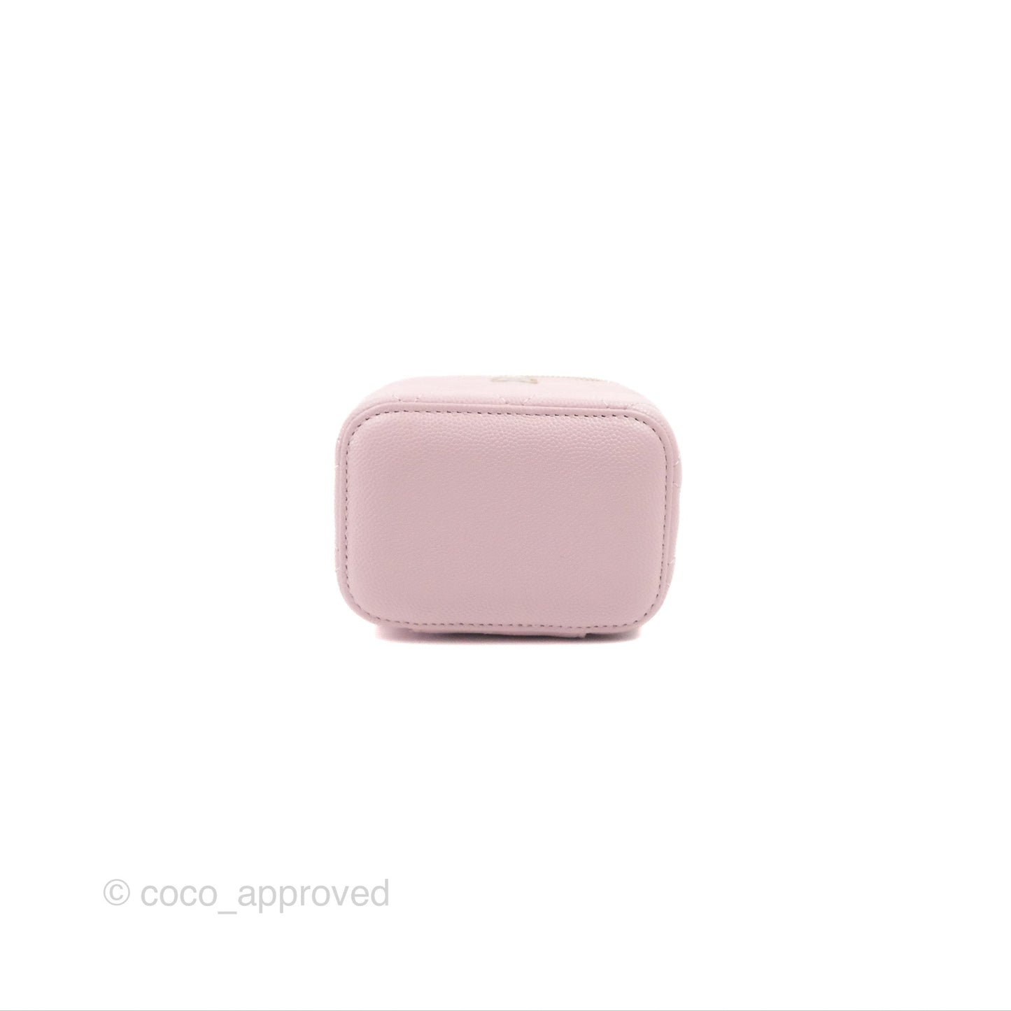 Chanel Mini Vanity With Chain Pink Caviar Gold Hardware