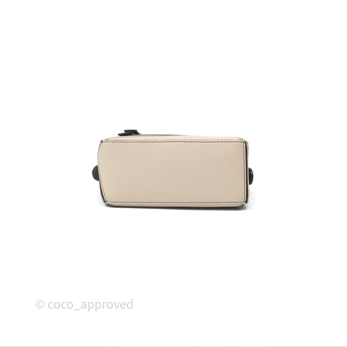Loewe Mini Puzzle Bag Green Calfskin Gold Hardware