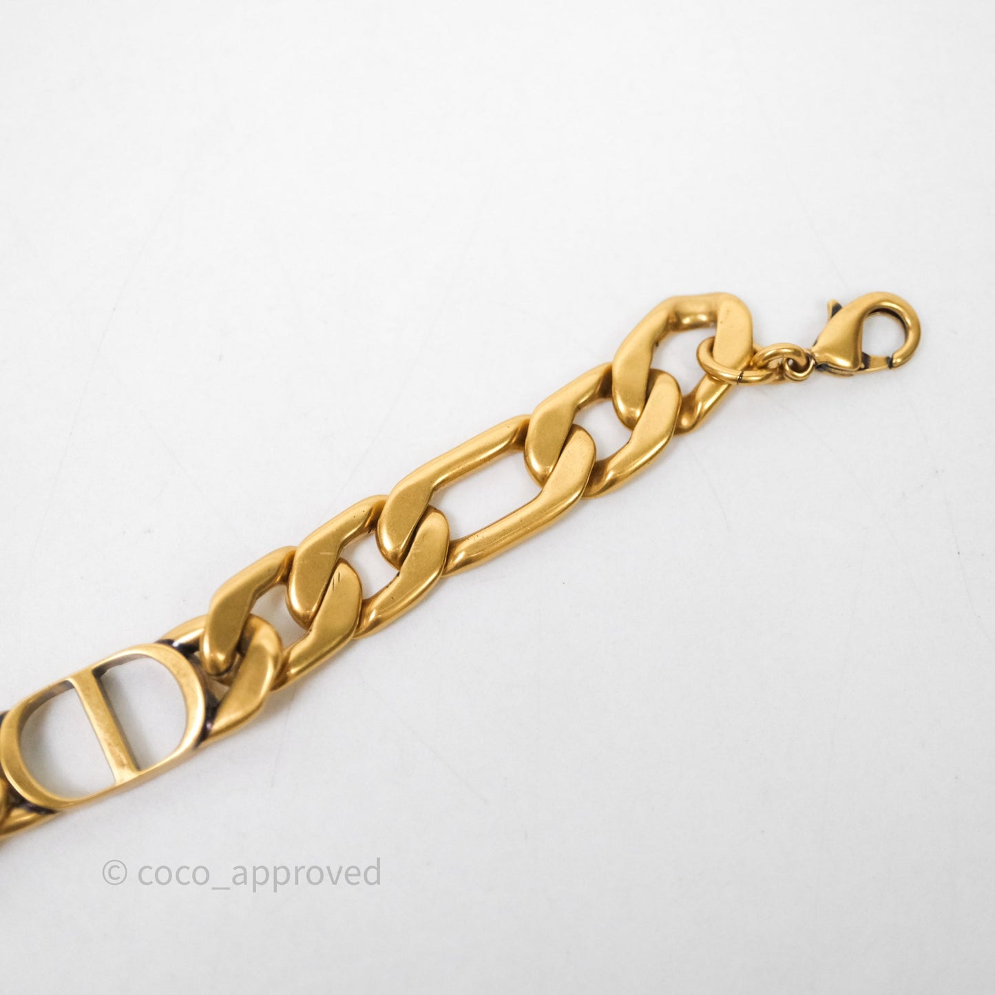 Christian DIor 30 Montaigne Bracelet Gold Tone