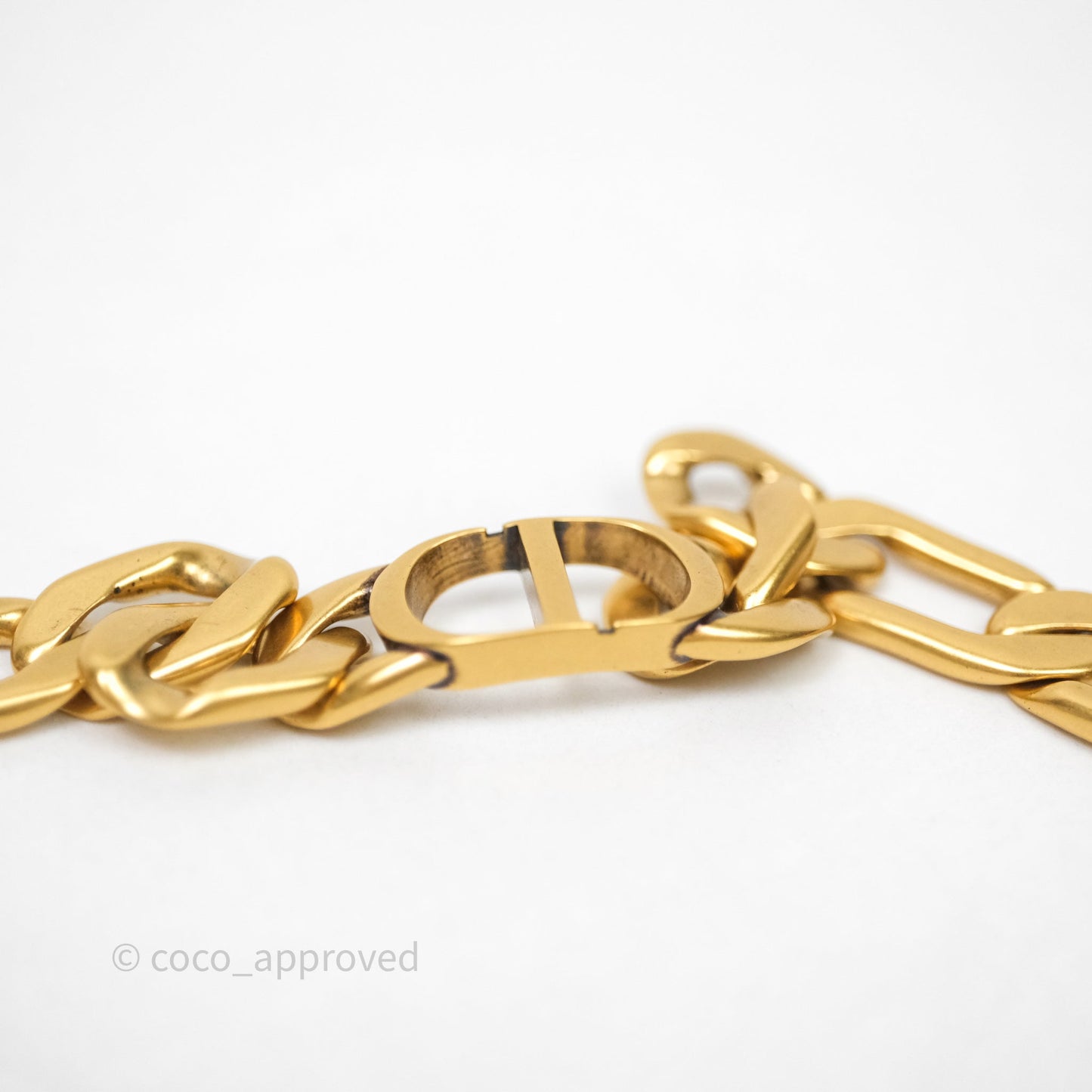 Christian DIor 30 Montaigne Bracelet Gold Tone