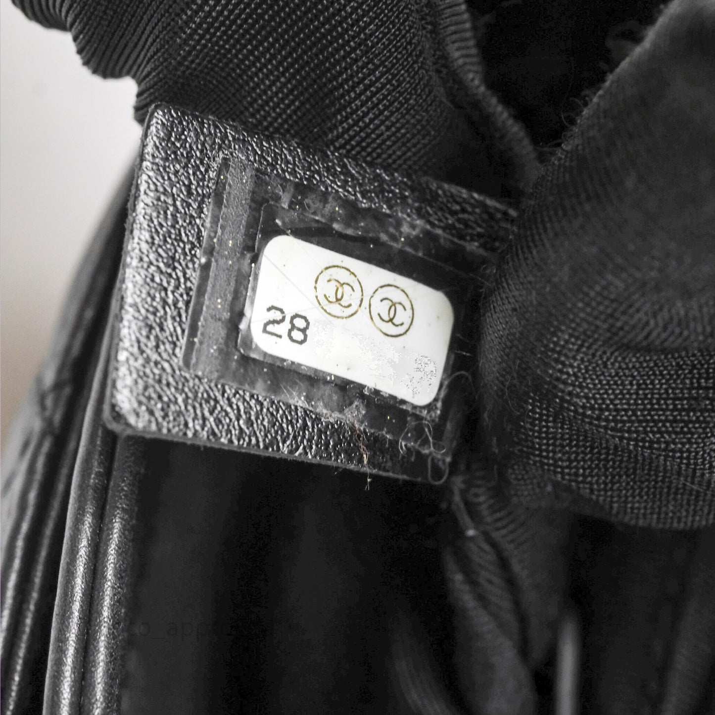 Chanel Mini Flap Top Handle Black Calfskin Aged Gold Hardware
