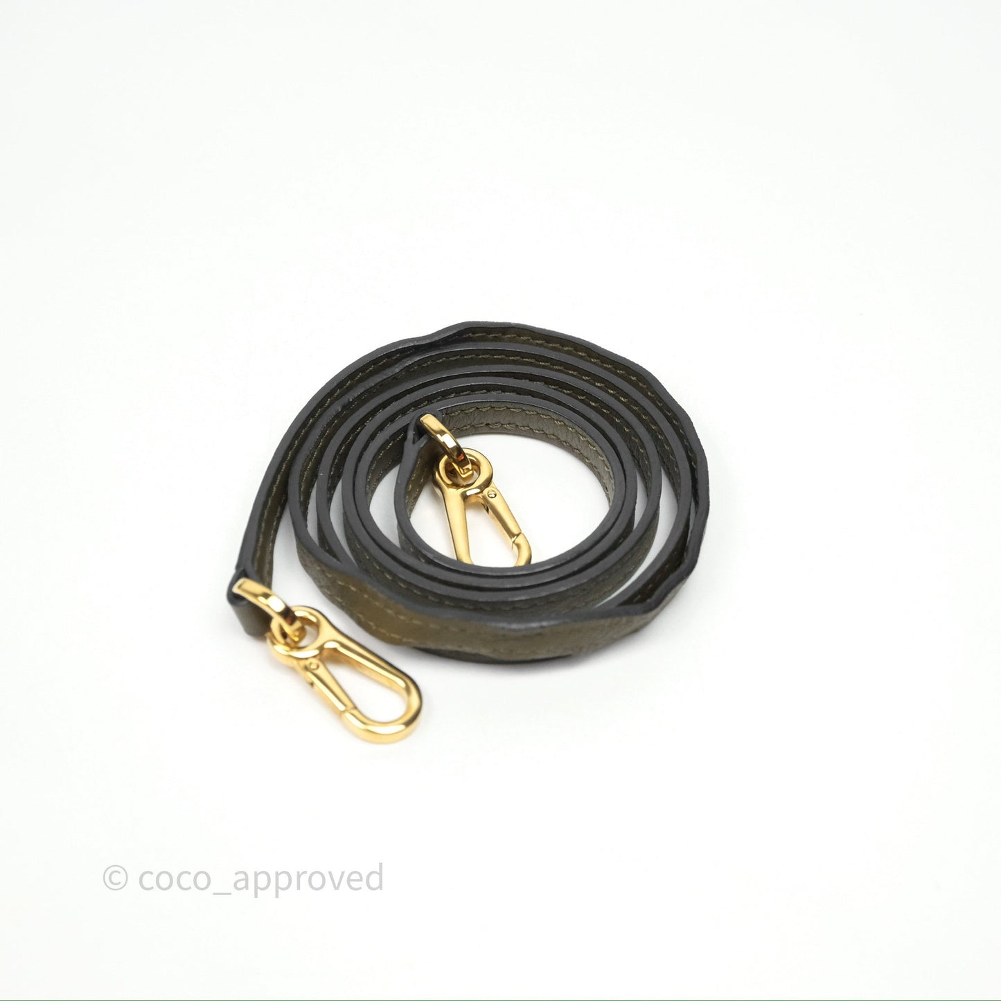 Loewe Mini Puzzle Bag Green Calfskin Gold Hardware