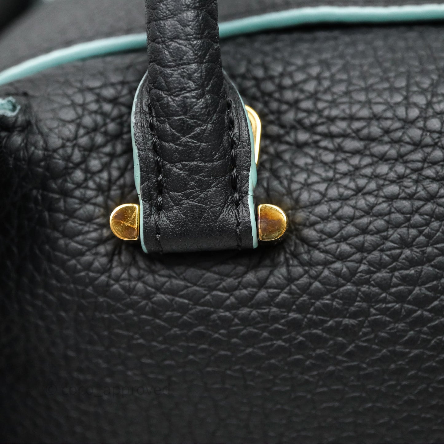 Delvaux Cool Box Mini Taurillon Soft Grained Calfskin Black
