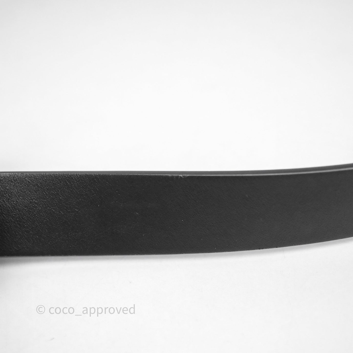 Christian Dior Pearl Belt Black Calfskin Gold Hardware Size 70