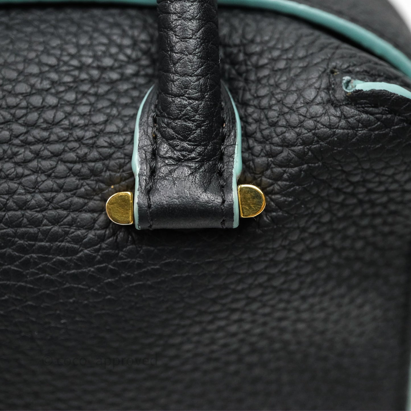 Delvaux Cool Box Mini Taurillon Soft Grained Calfskin Black