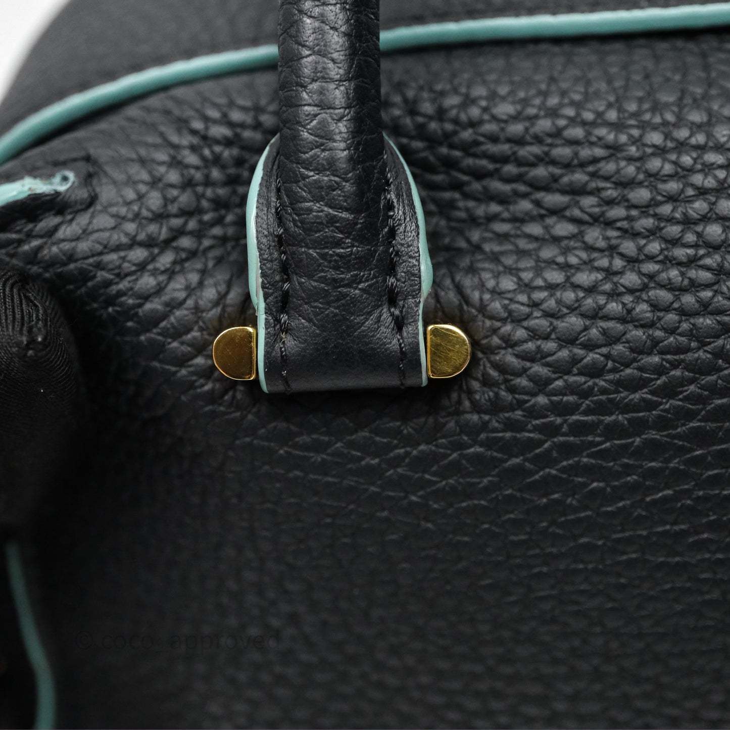 Delvaux Cool Box Mini Taurillon Soft Grained Calfskin Black