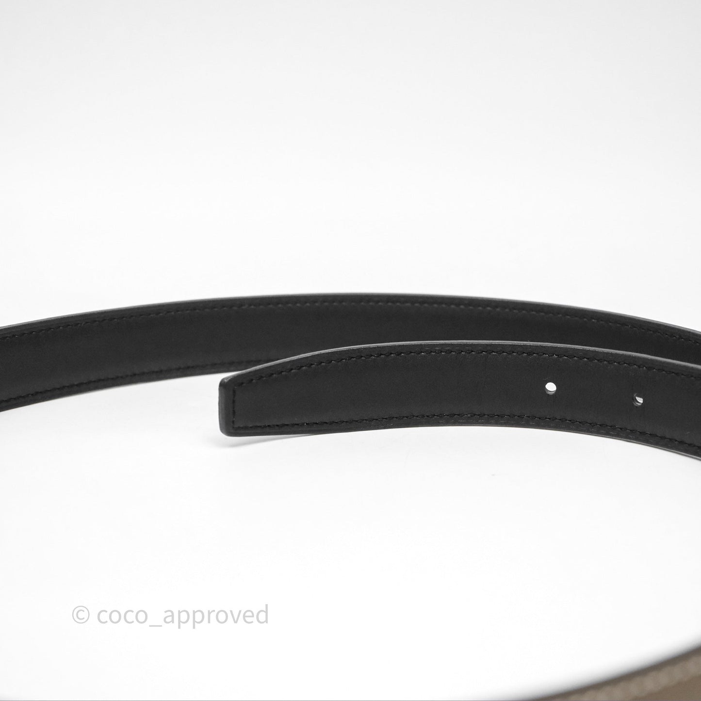 Hermes Cuir Seul De Ceinture Belt Etoupe Size 85